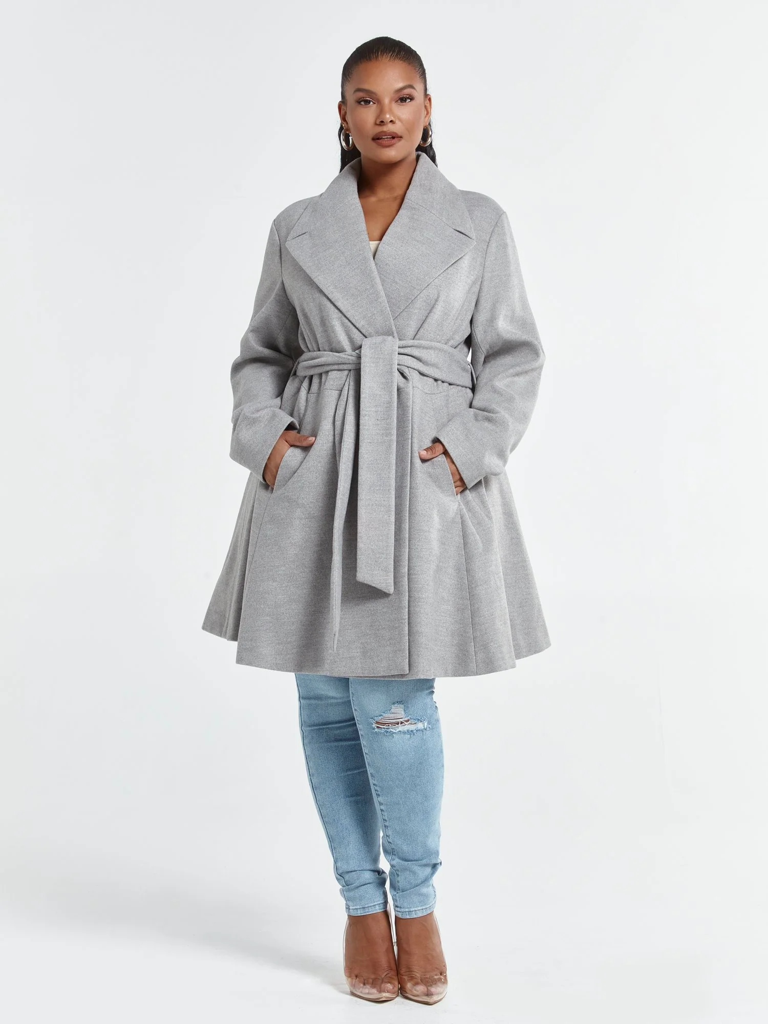 Leia Belted Coat - Image 6