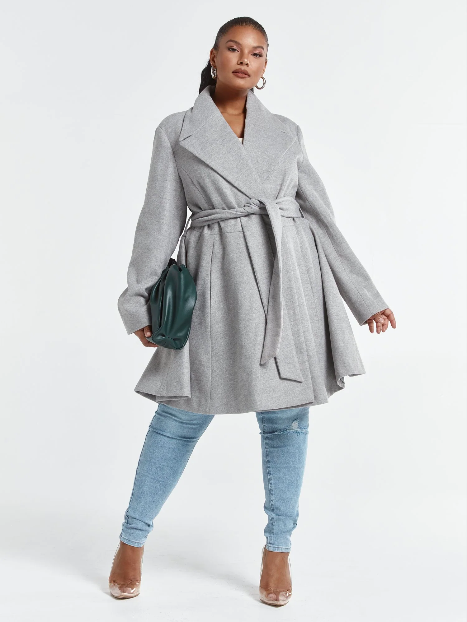 Leia Belted Coat - Image 7