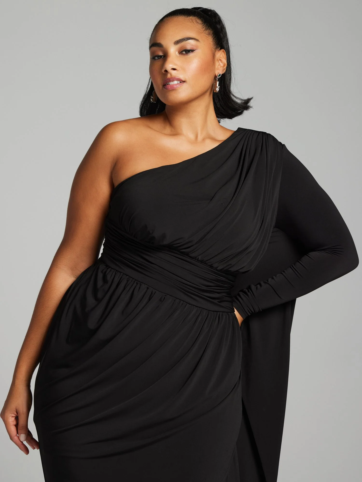 Leire One Sleeve Maxi Dress - Image 3