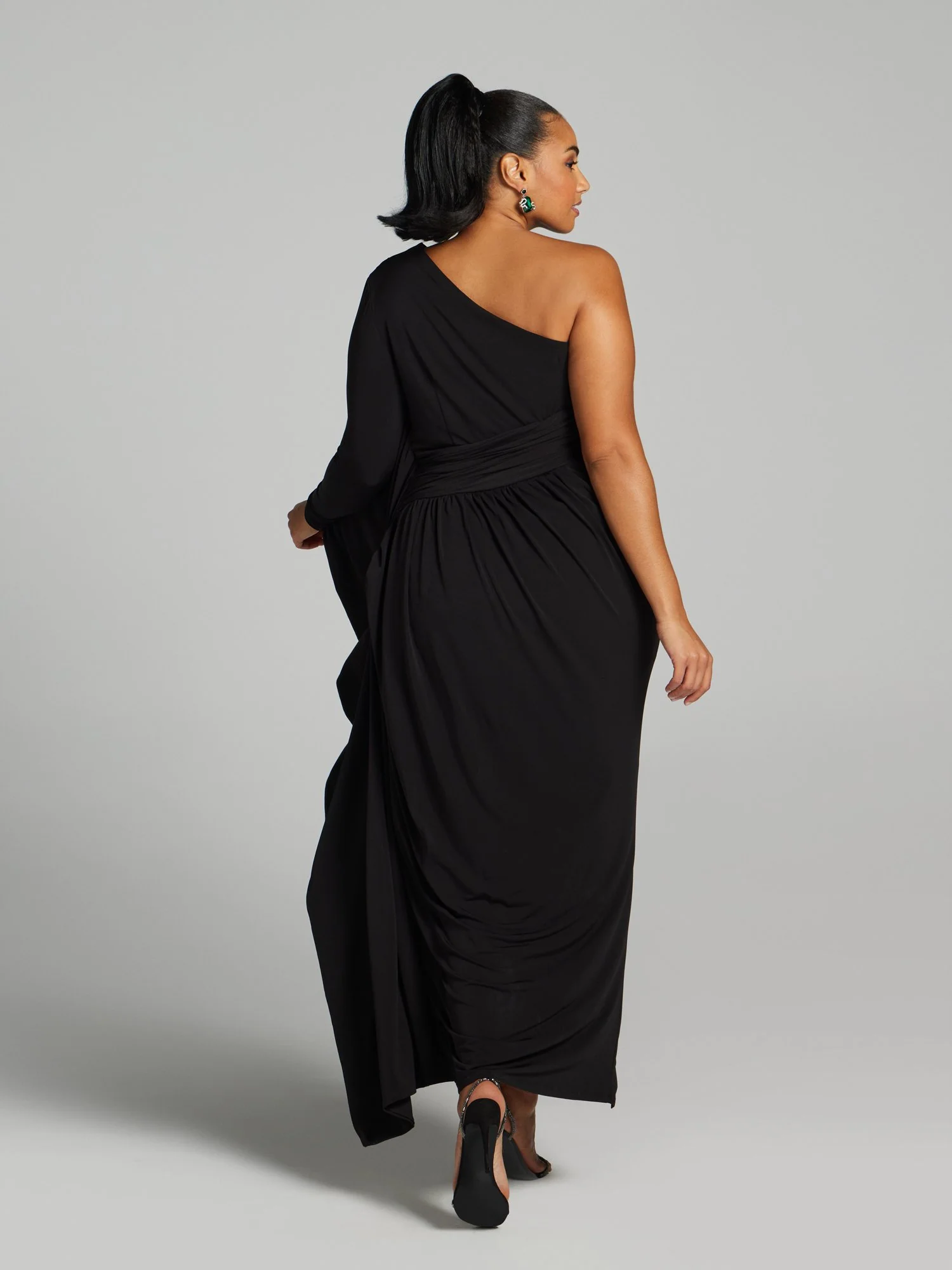 Leire One Sleeve Maxi Dress - Image 4