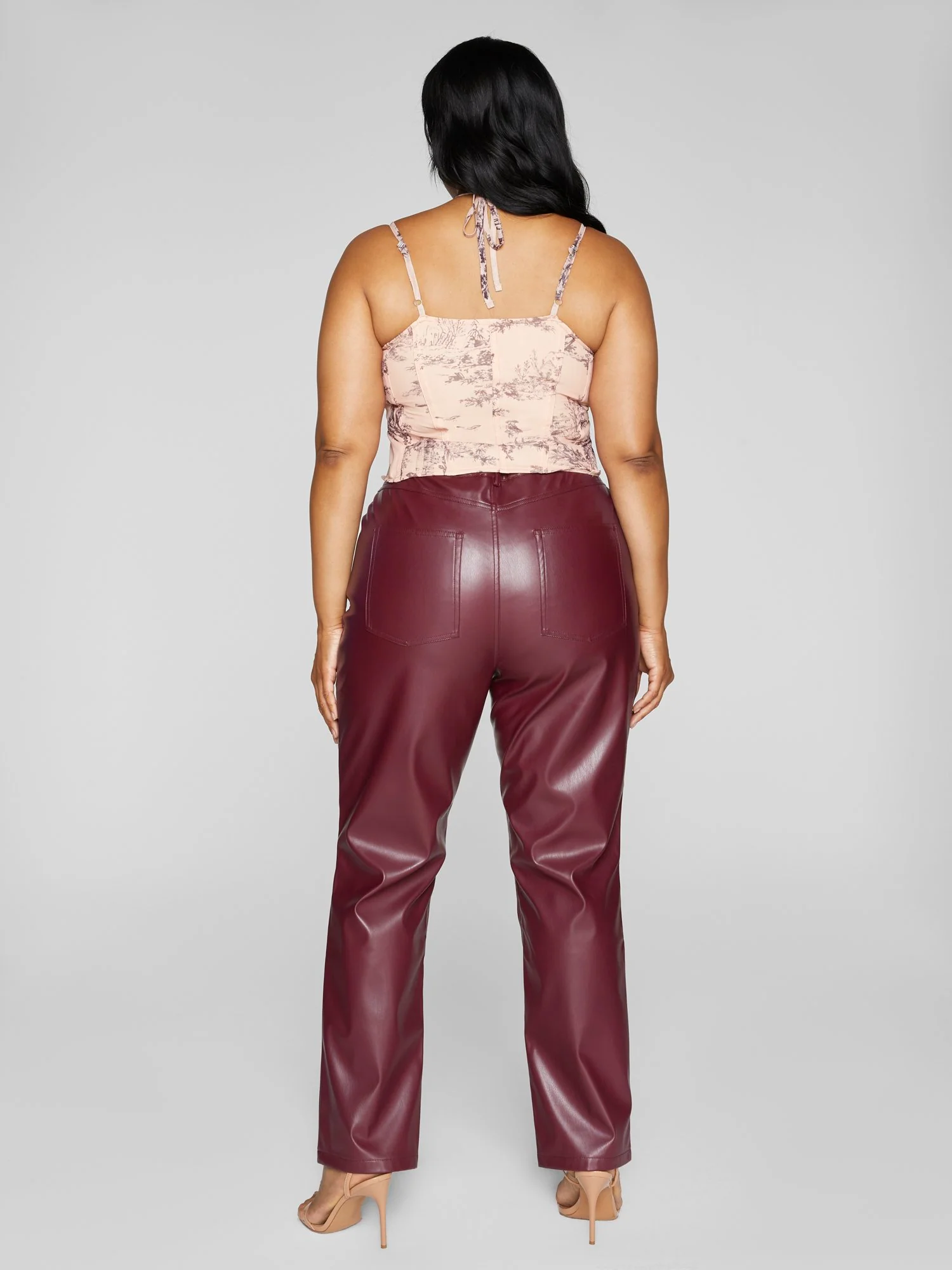 Lela Strappy Floral Corset Top - Image 5