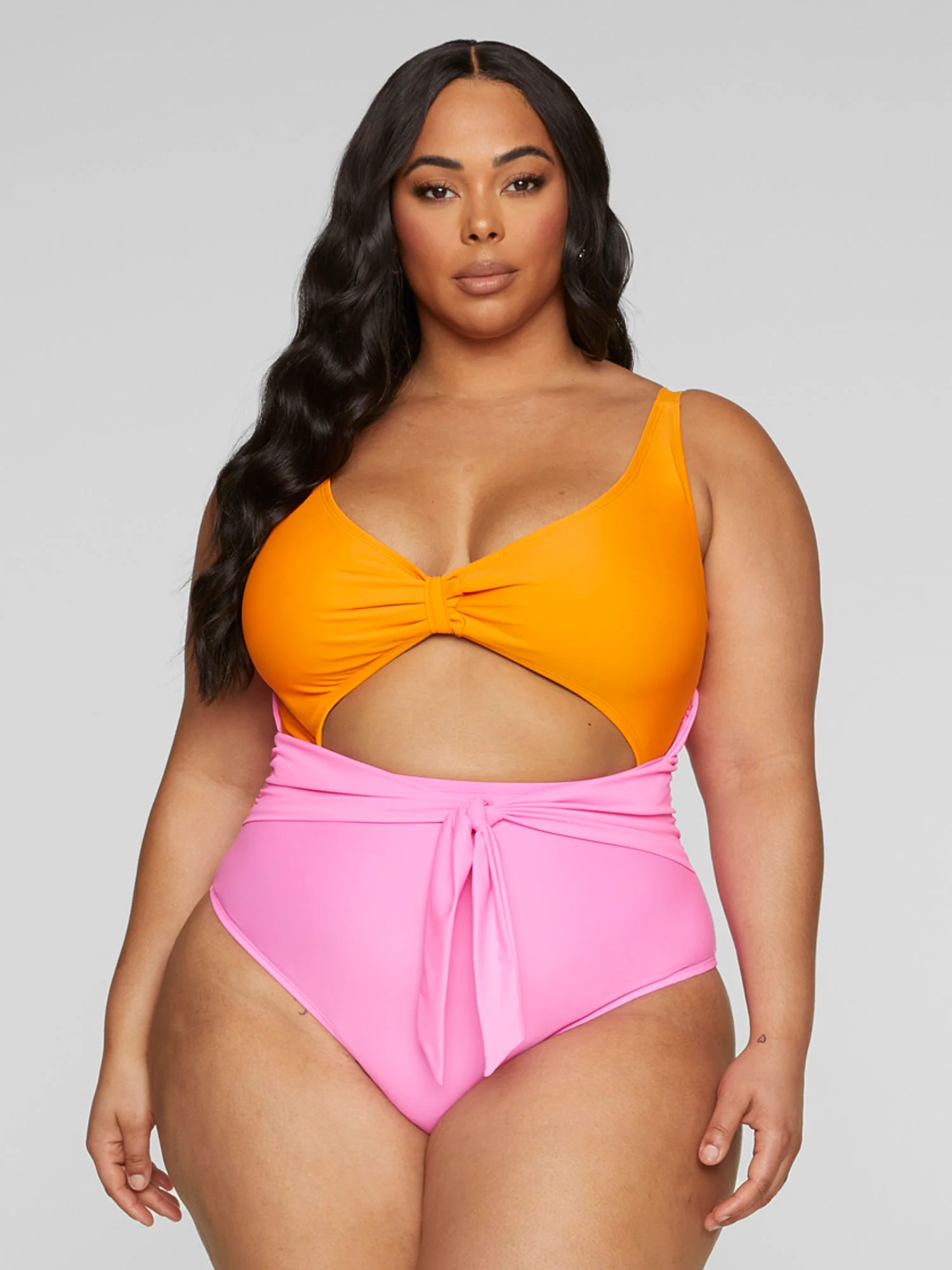 Lenora Colorblock One-Piece Swimsuit - Image 2