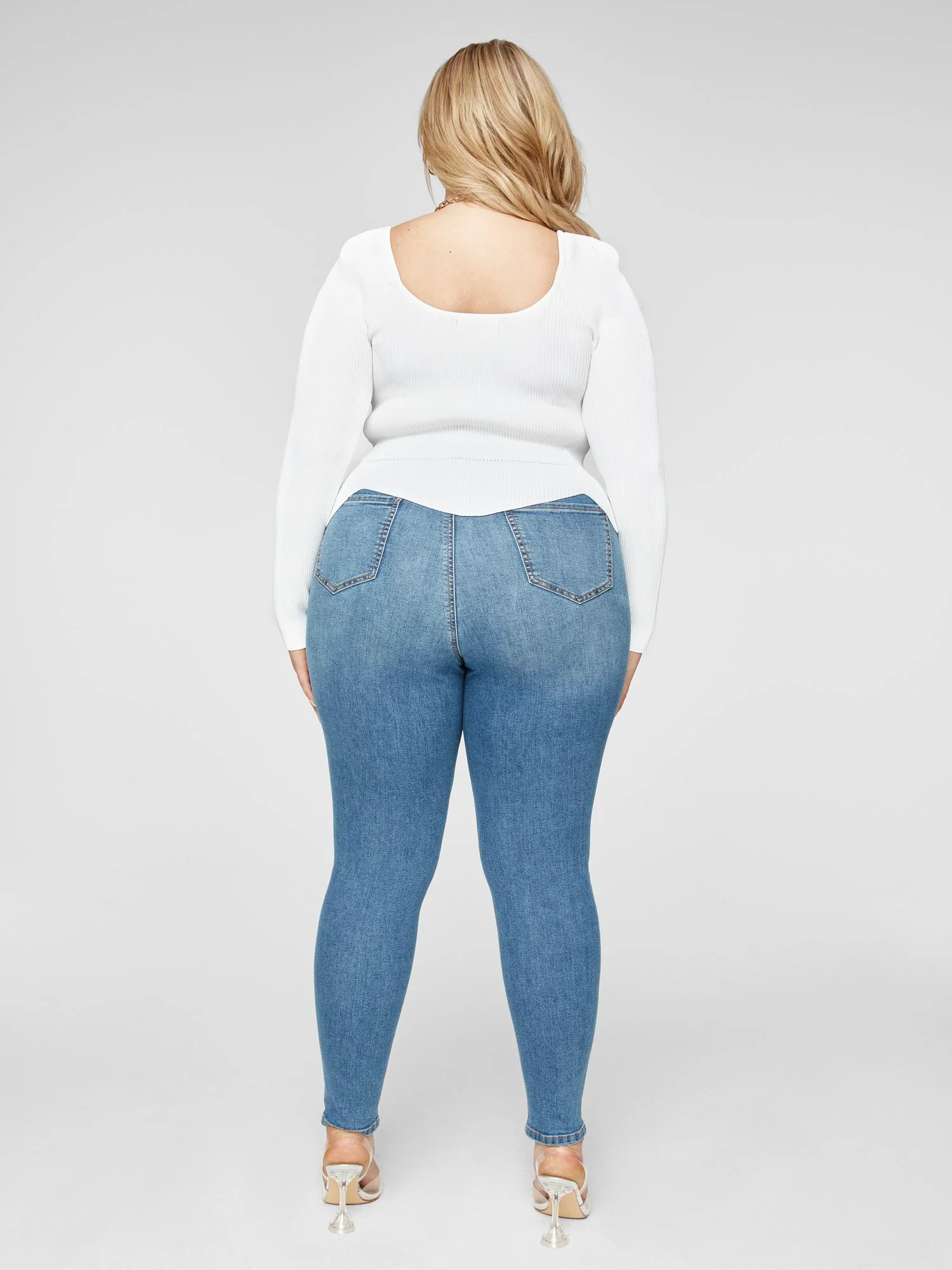 Lina Scallop Hem Sweater - Image 6