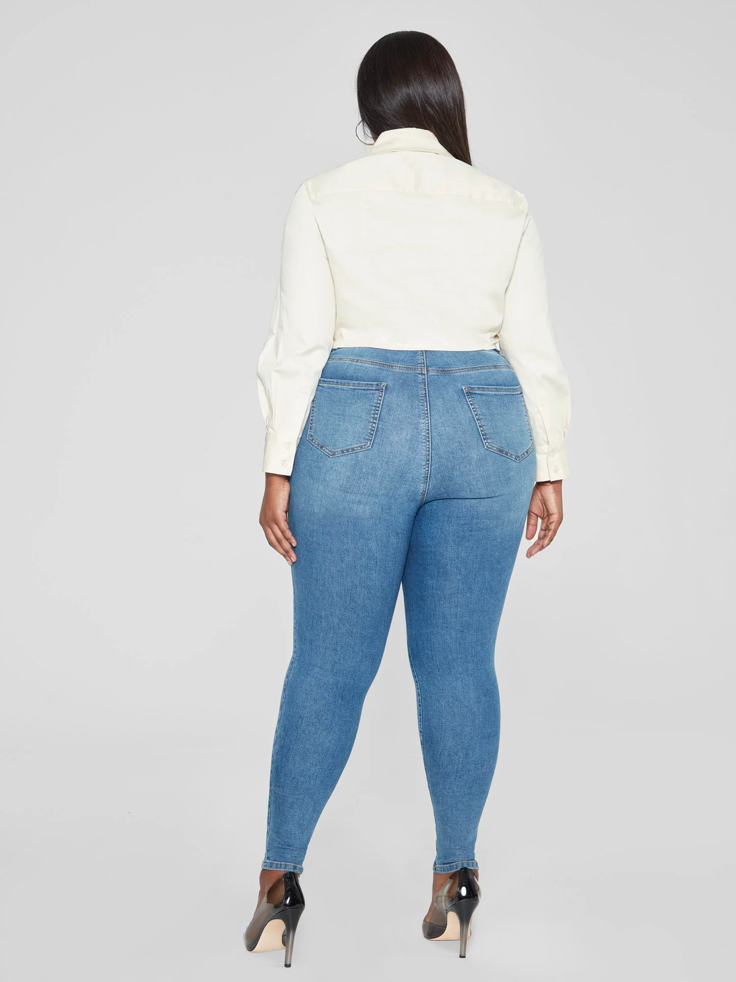 Lorna Twist Front Shirt - Image 9