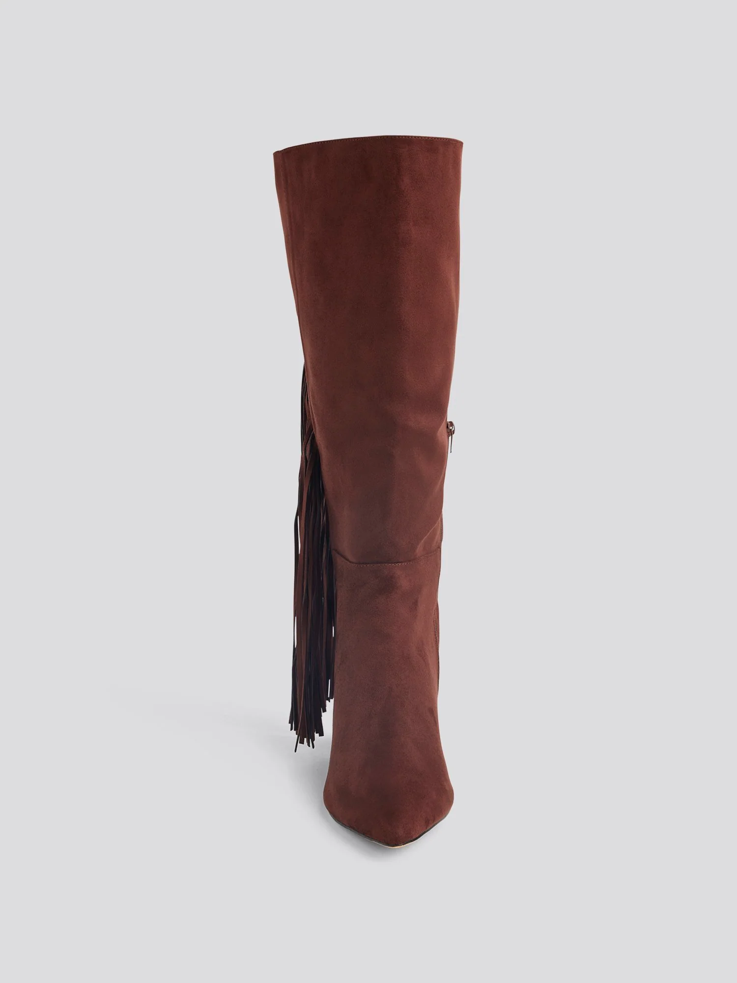 Luaralyn Wide Calf Fringe Western Boots - Image 4