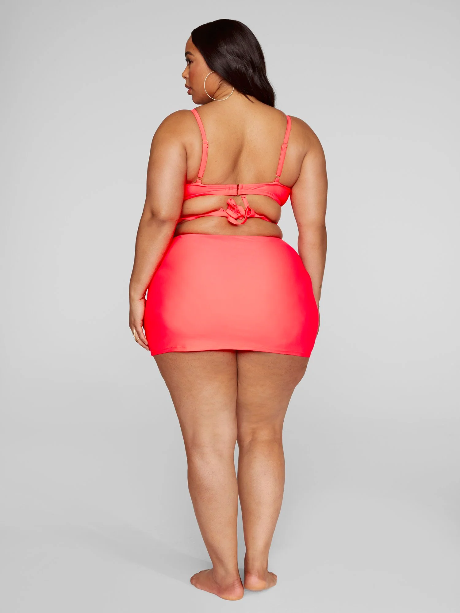 Lucia Ruched Swim Skirt - Image 4