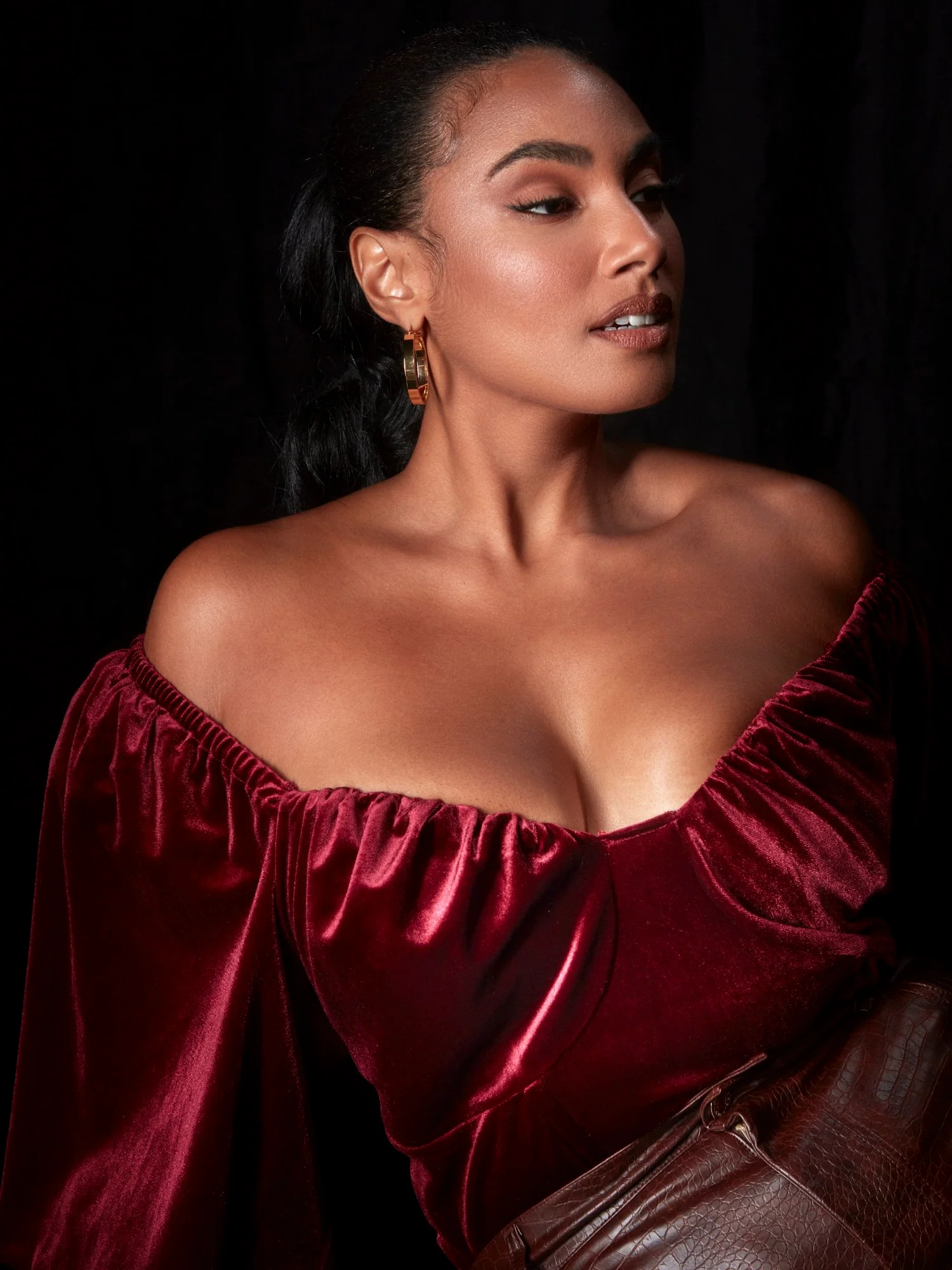 Luze Velvet Corset Style Top - Image 7