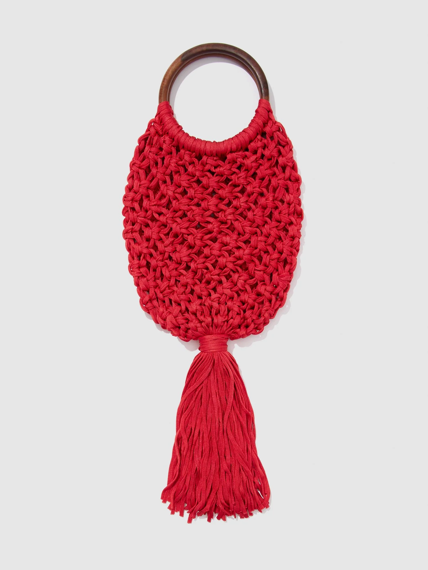 Macrame Tassel Bag