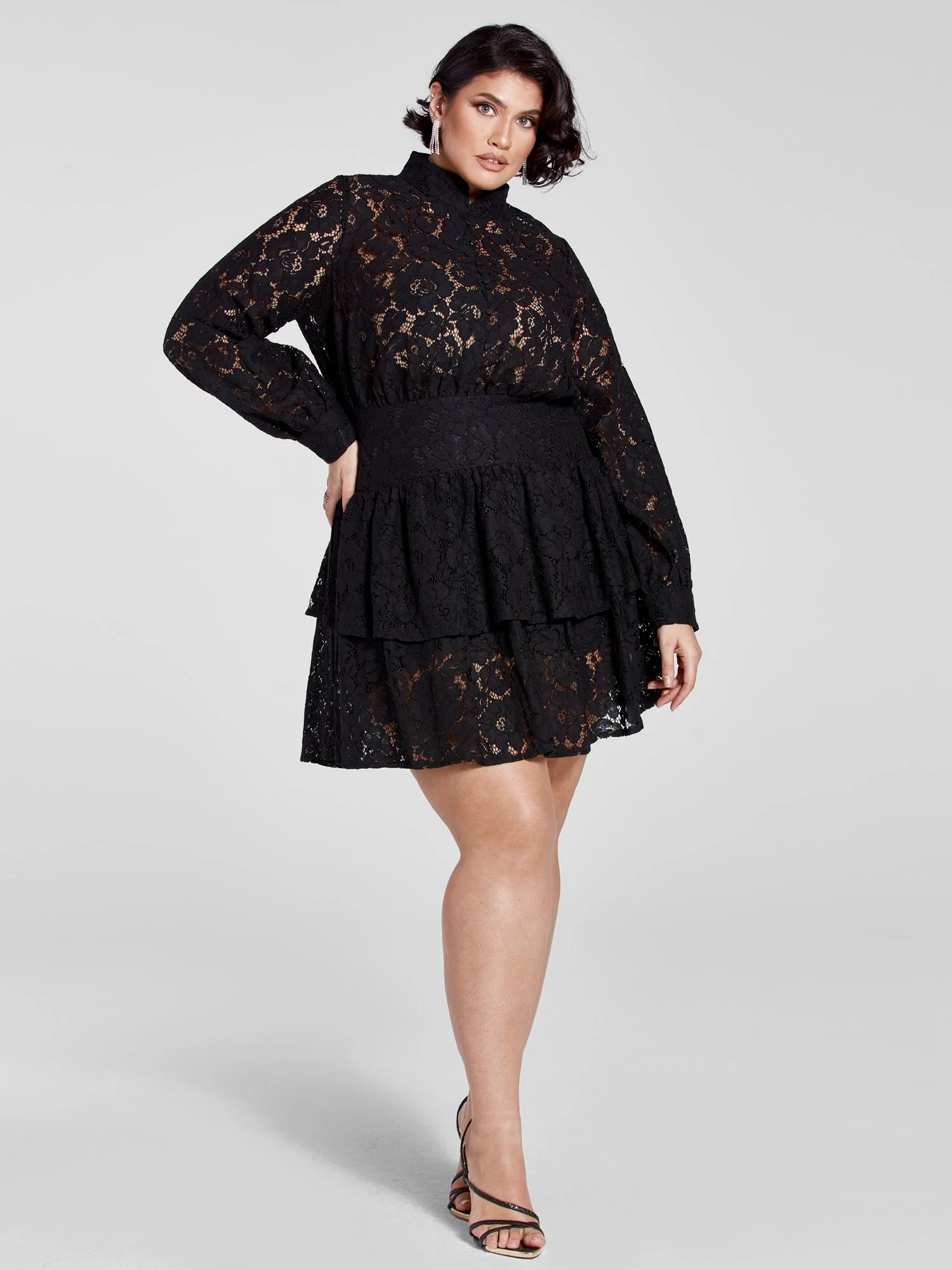 Madelyn Lace Ruffle Dress - Image 5