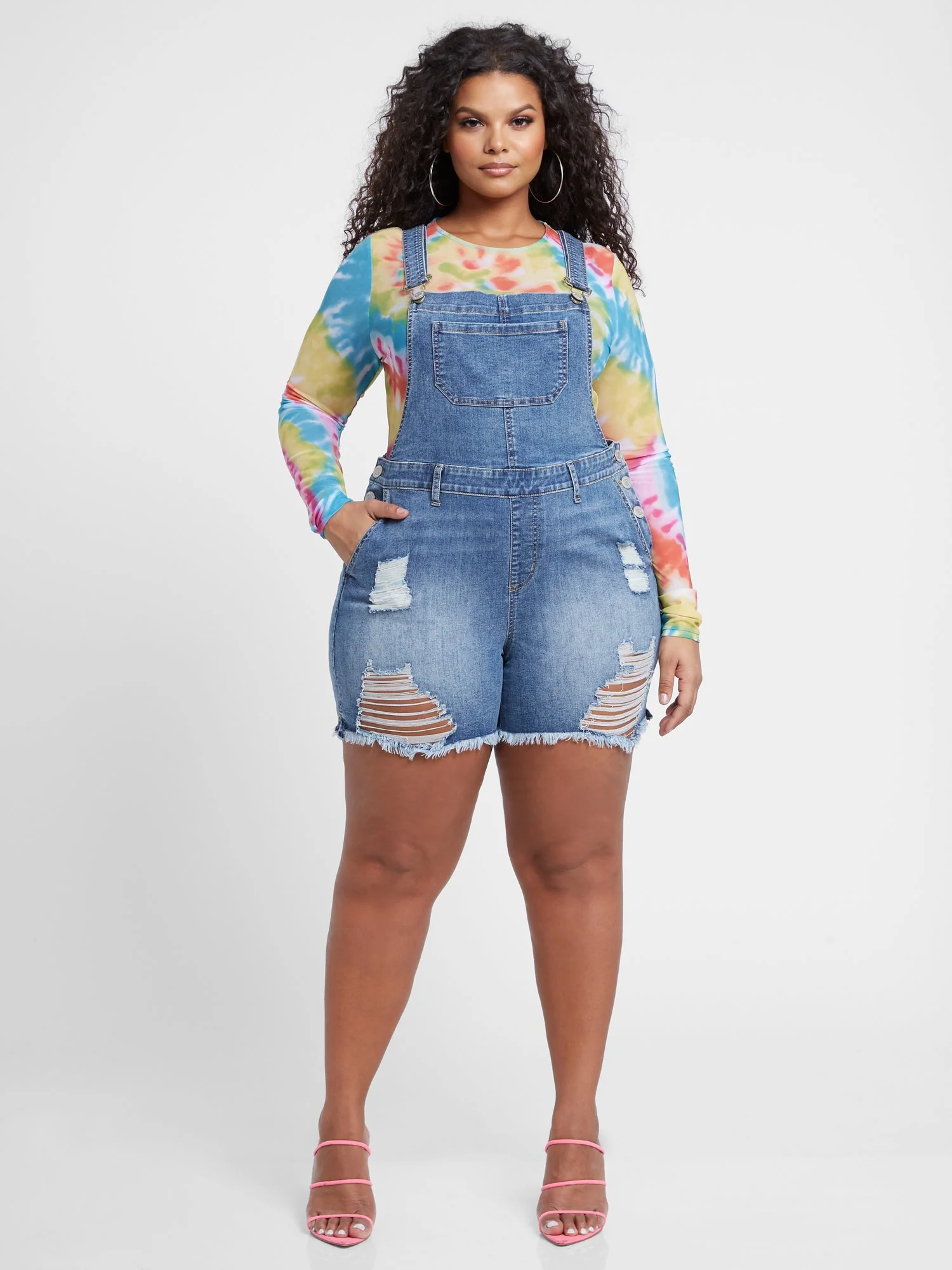 Maliah Cutoff Shortalls - Image 4