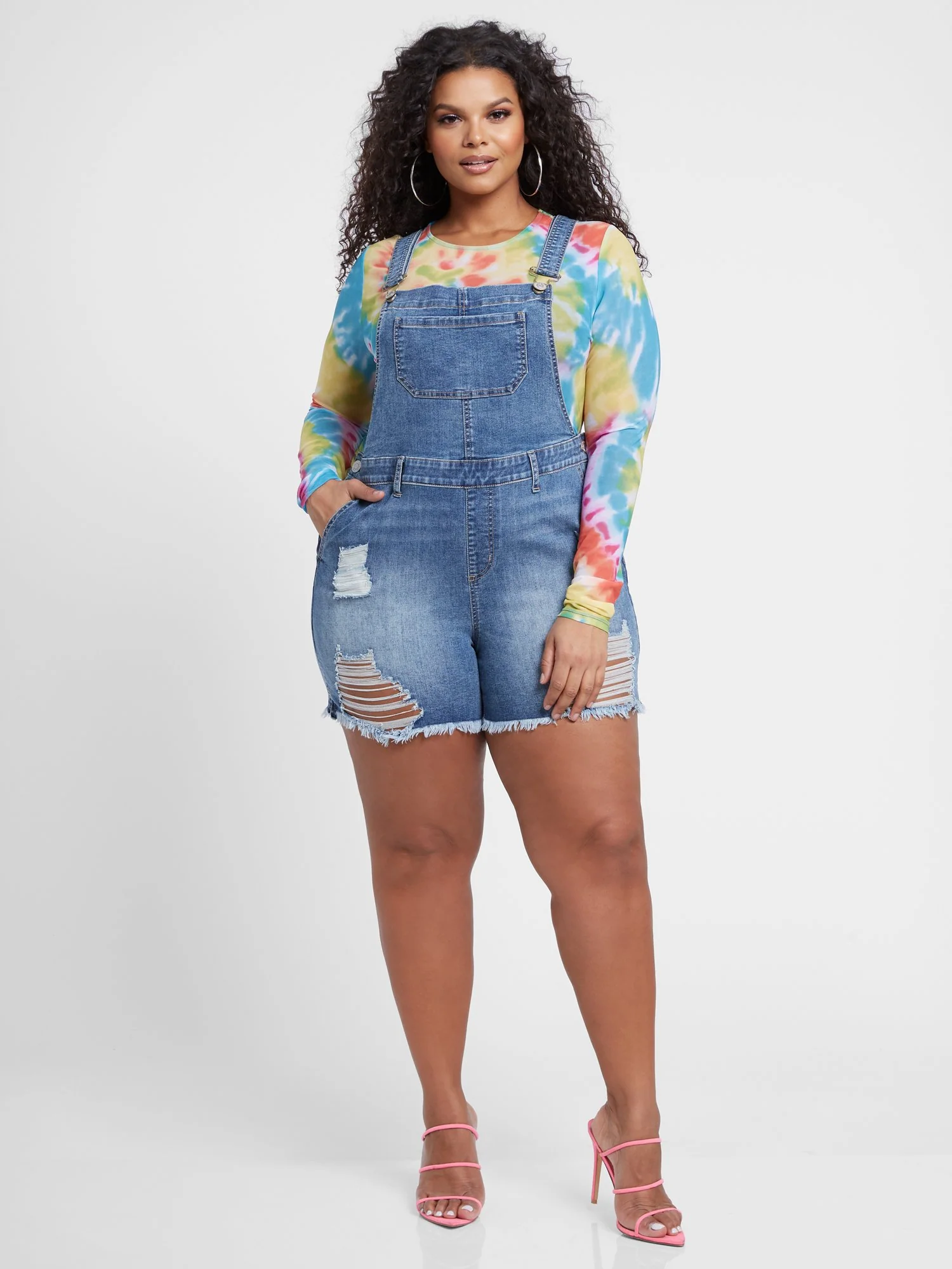 Maliah Cutoff Shortalls - Image 5