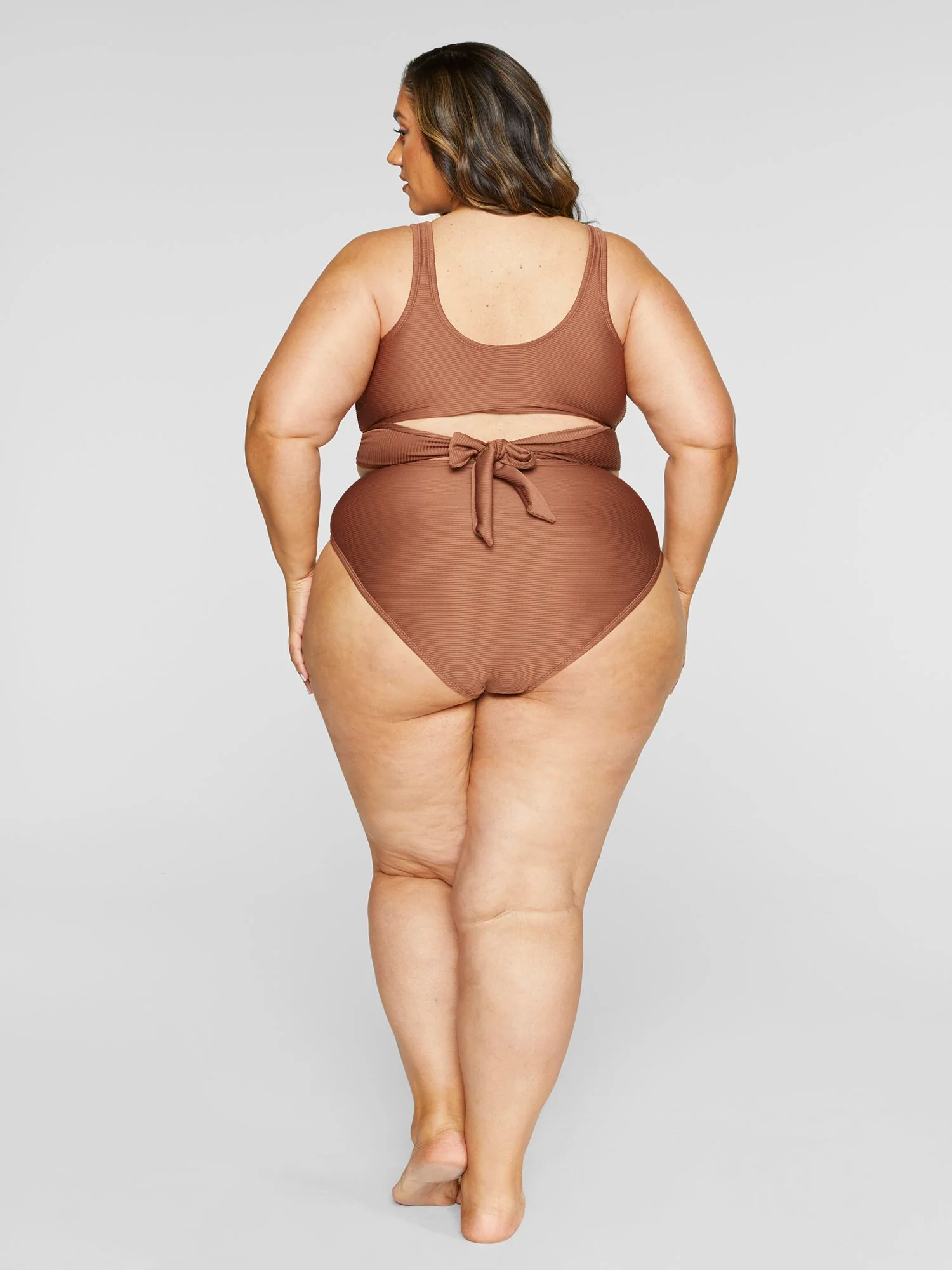 Mara Twist Front Monokini Swimsuit - Image 4
