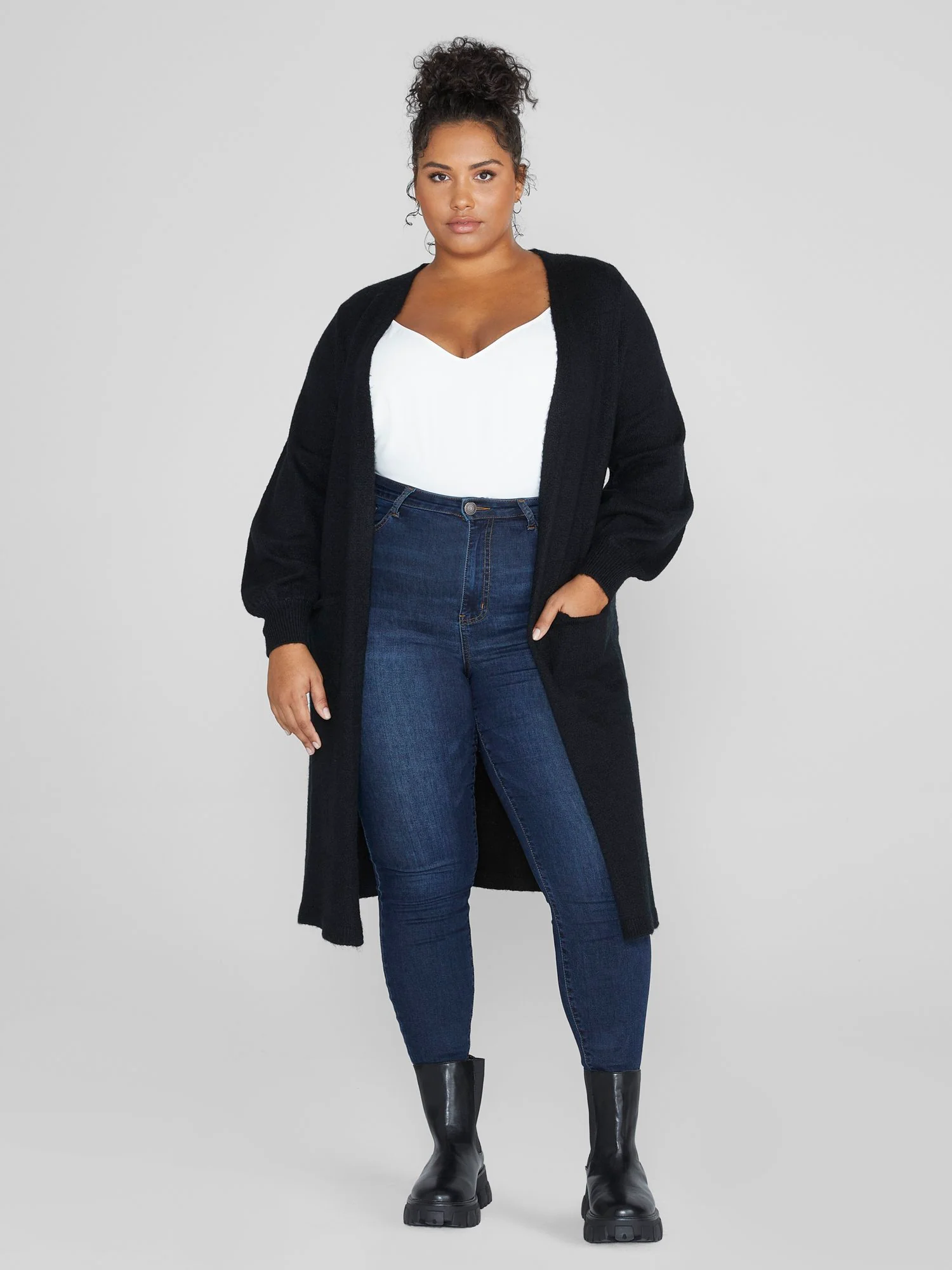 Marguerite Long Cardigan Sweater - Image 2