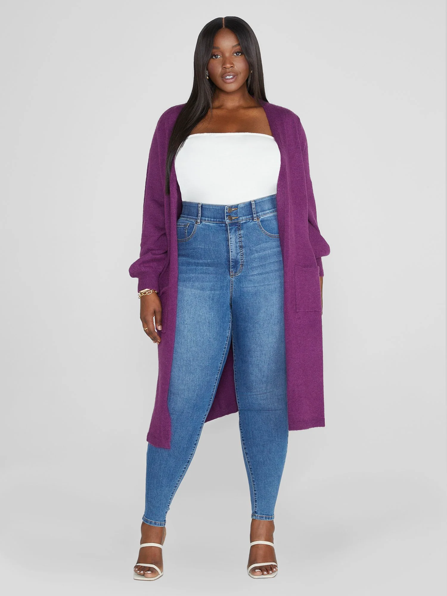 Marguerite Long Cardigan Sweater - Image 7