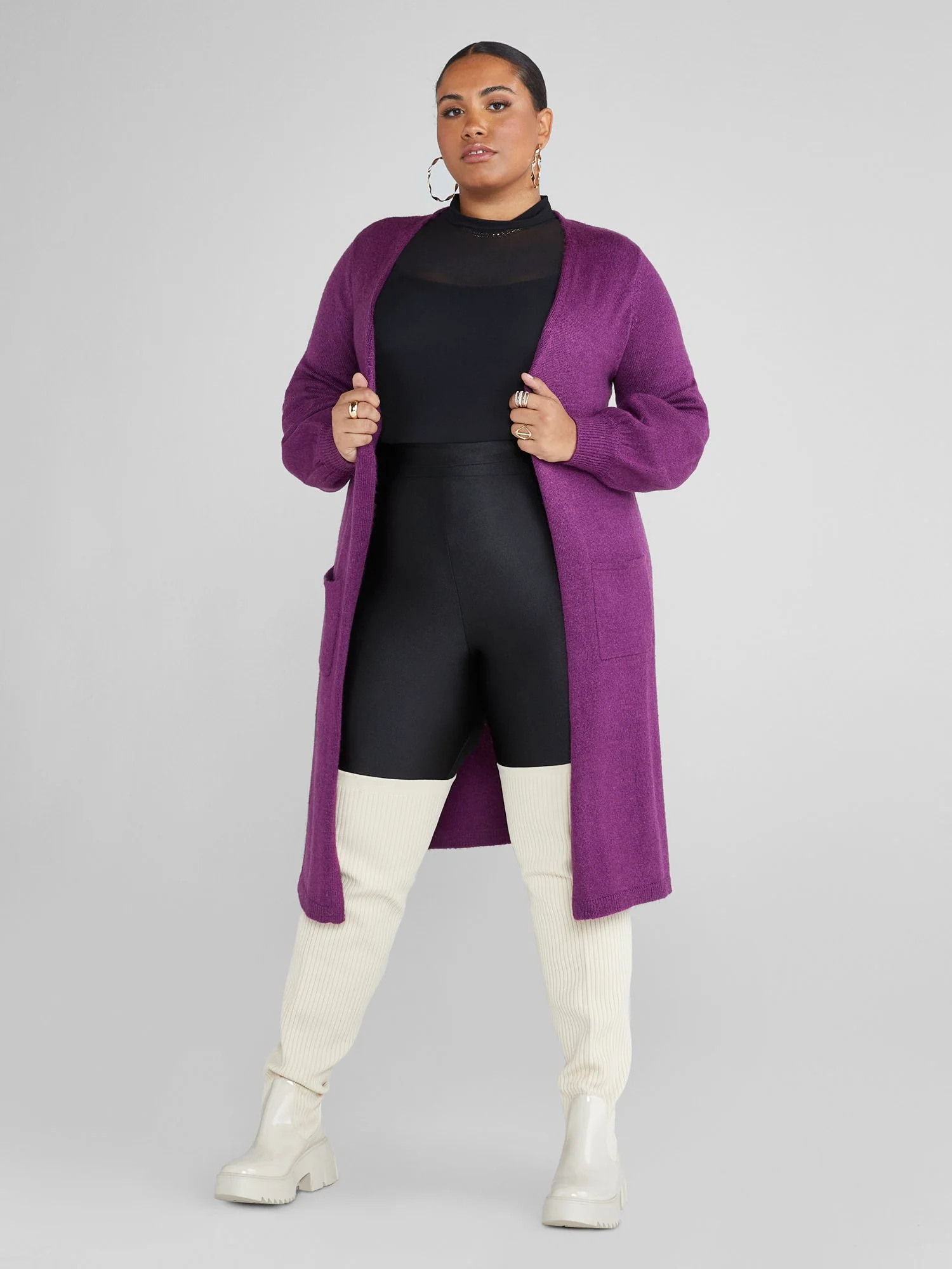Marguerite Long Cardigan Sweater - Image 9