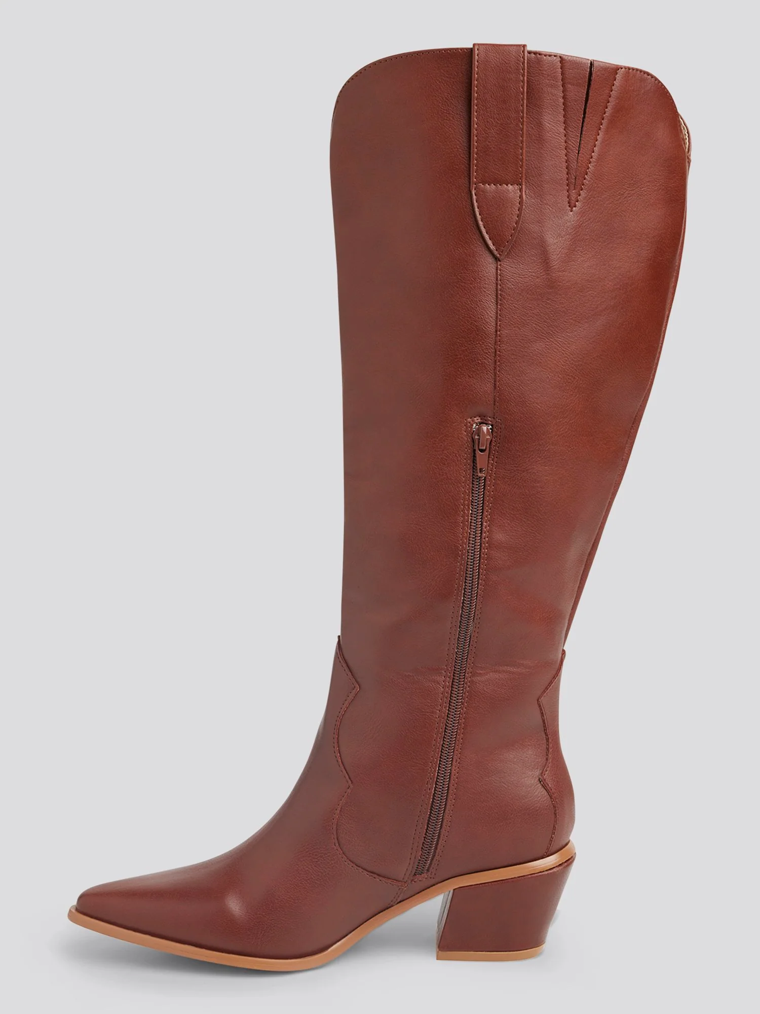 Mariana Wide Calf Western Boots - Image 13