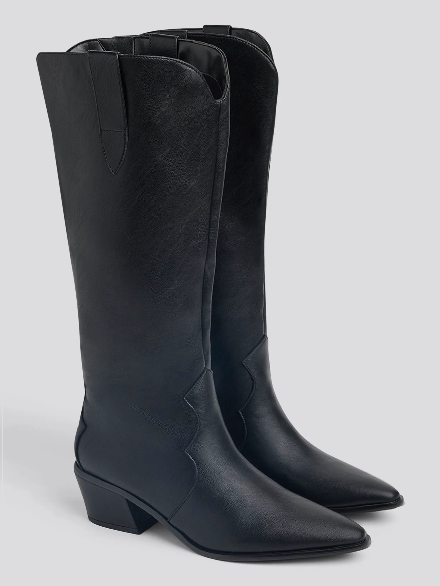 Mariana Wide Calf Western Boots - Image 3