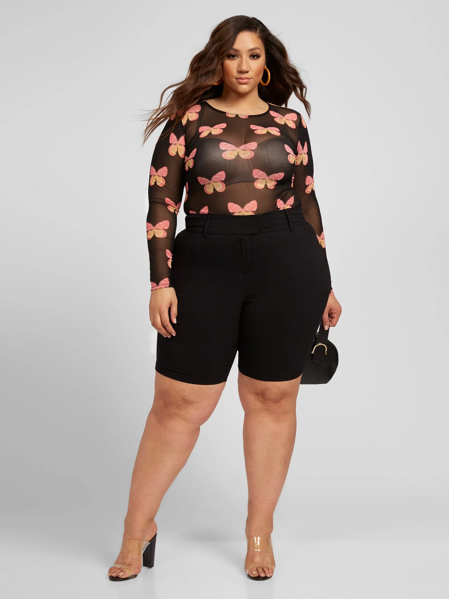 Mariposa Butterfly Mesh Top - Image 5
