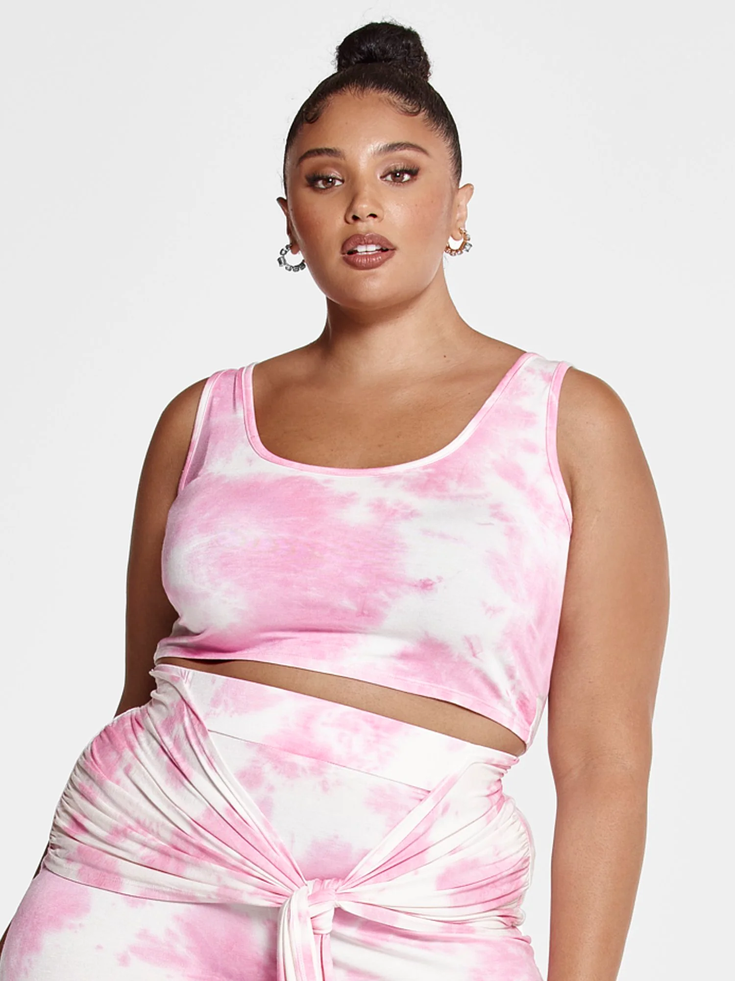 Marissa Tie Dye Crop Top - Image 2