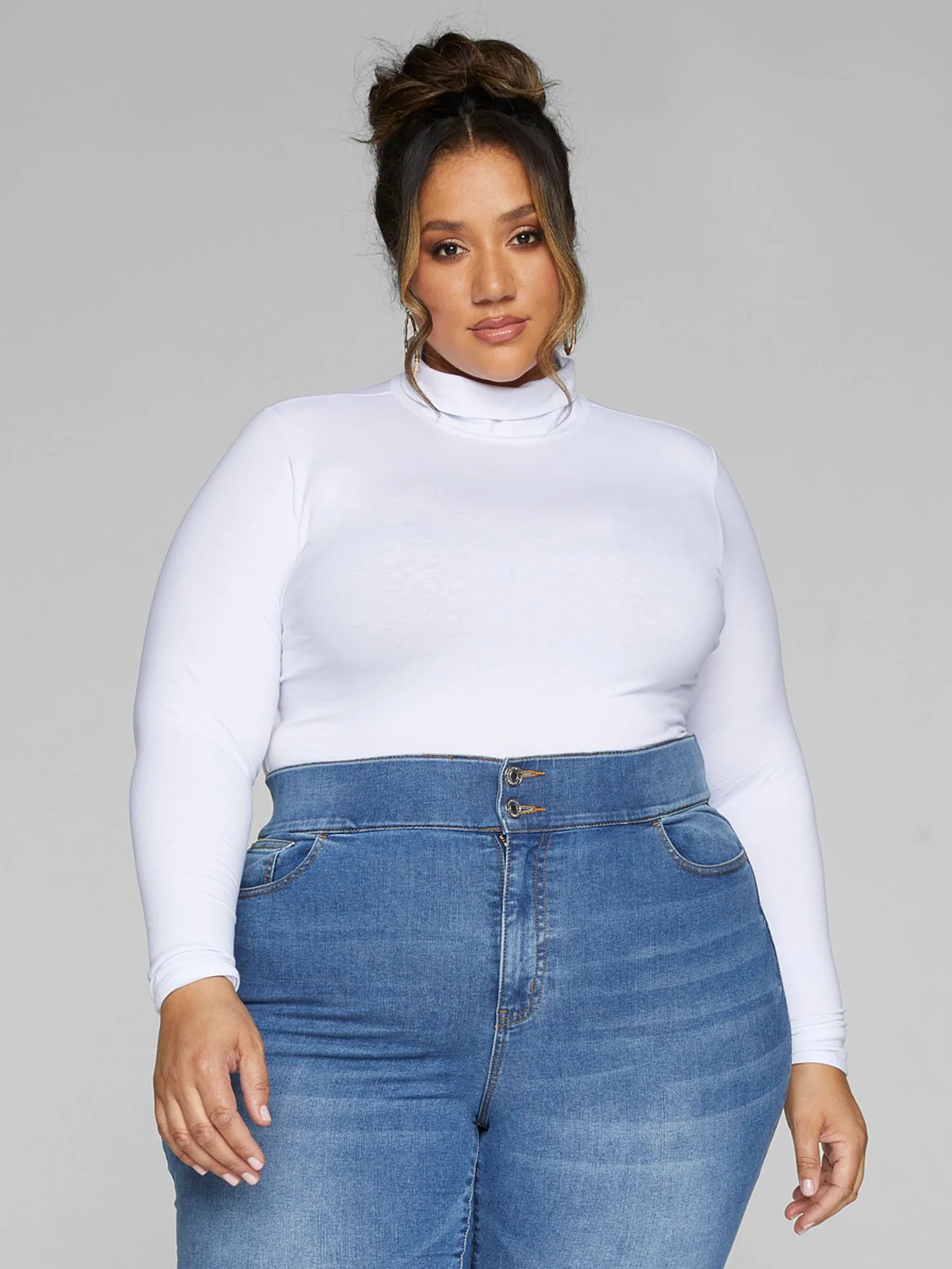Marjorie Mockneck Knit Top - Image 2