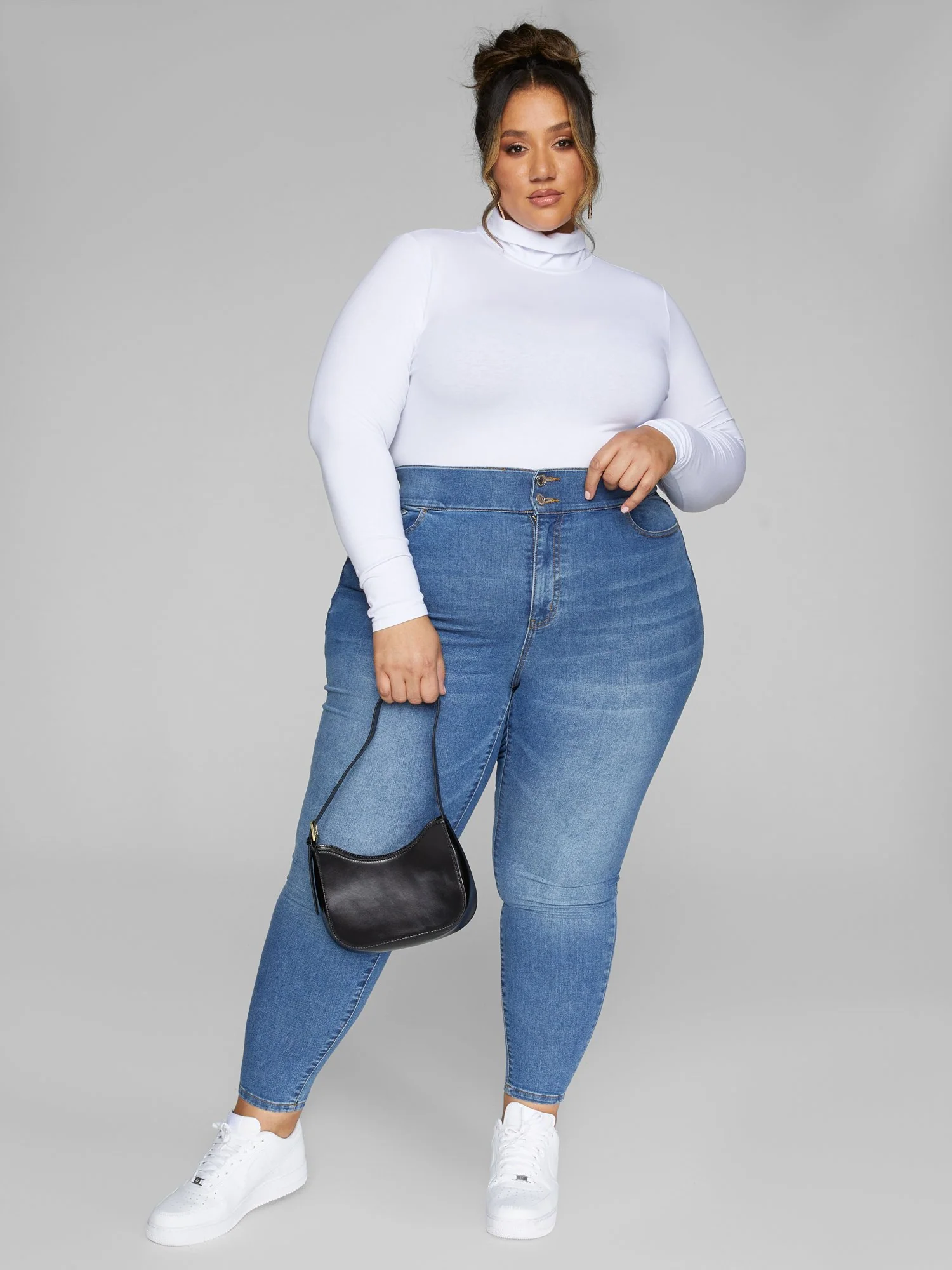Marjorie Mockneck Knit Top - Image 3