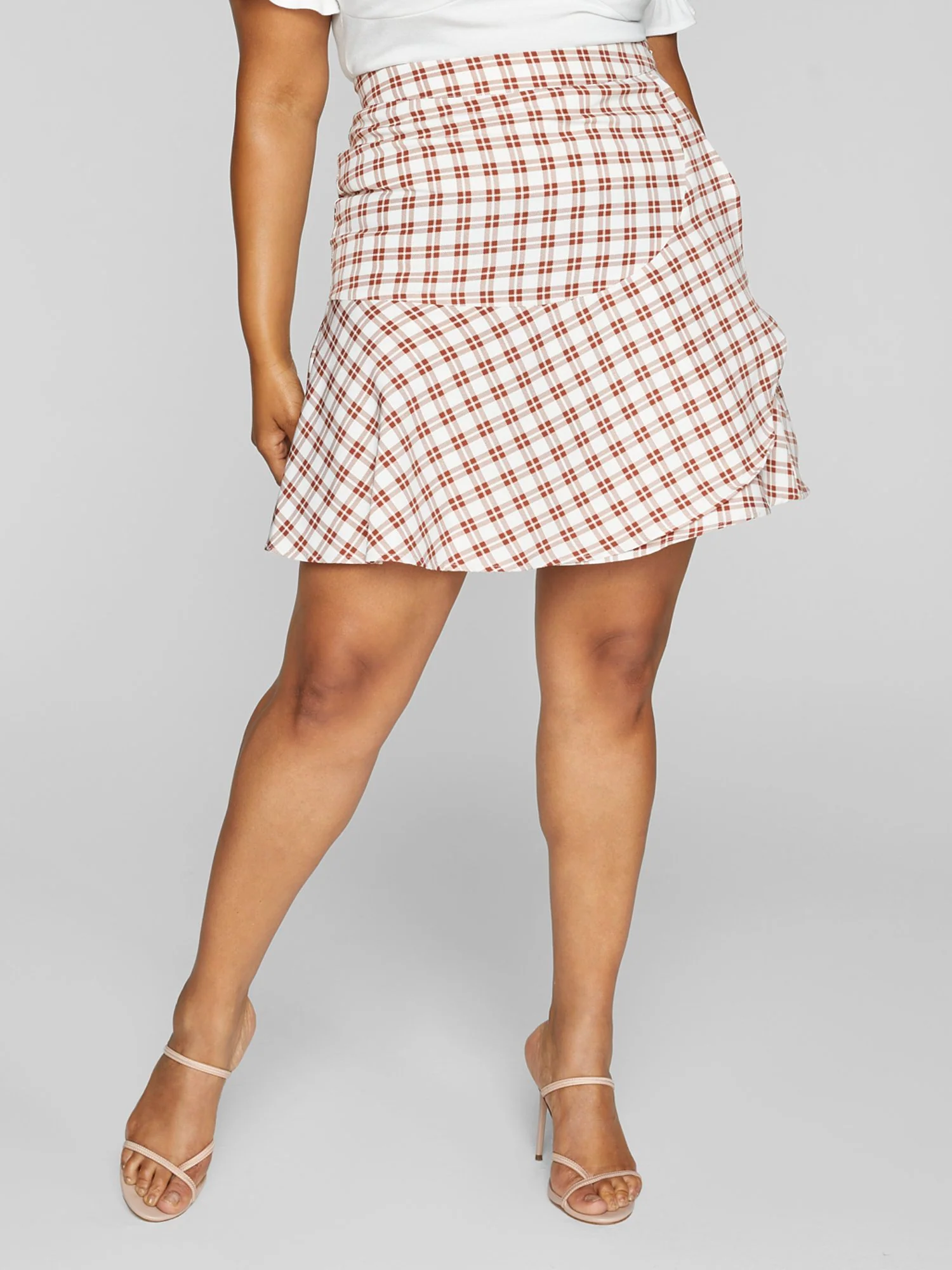 Marley Plaid Mini Skirt - Image 2