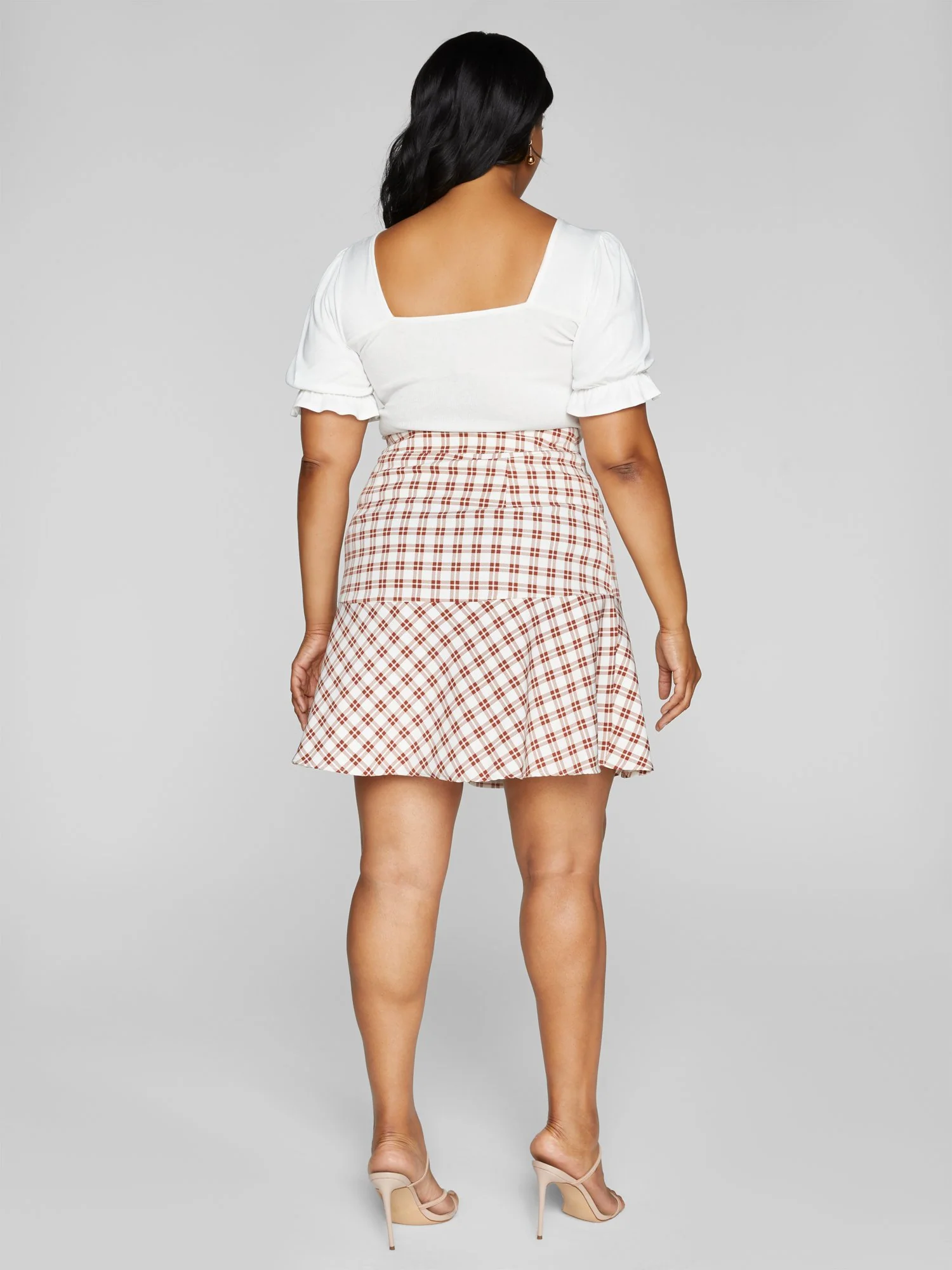Marley Plaid Mini Skirt - Image 4