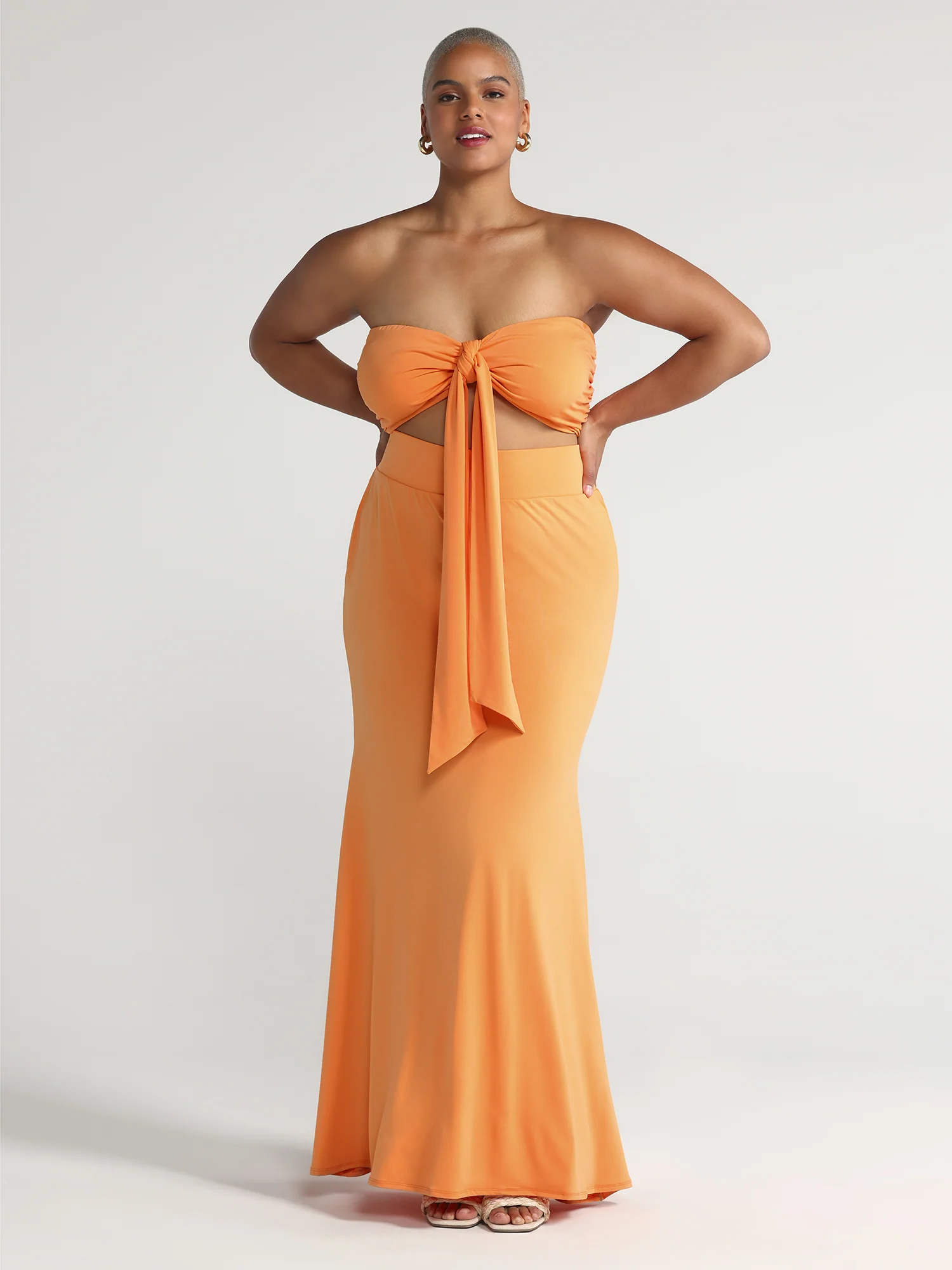 Mermaid Style Maxi Skirt