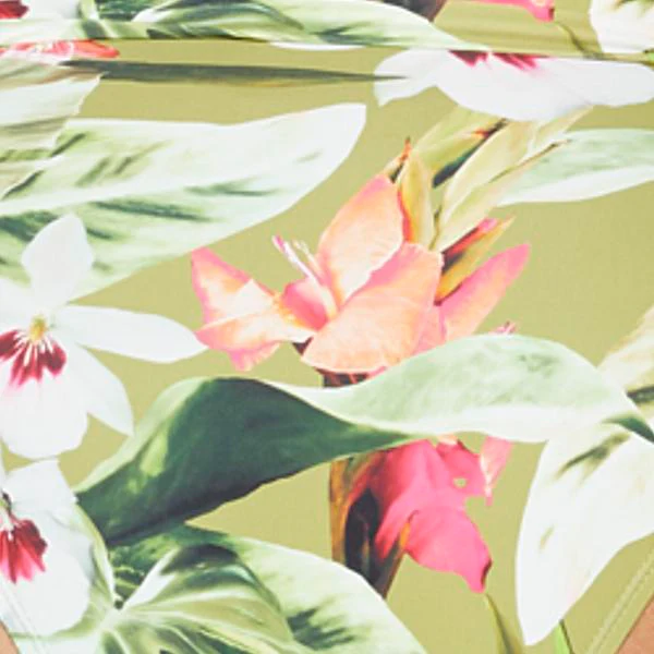 Michelle Tropical Print One-Piece Swimsuit - Image 9