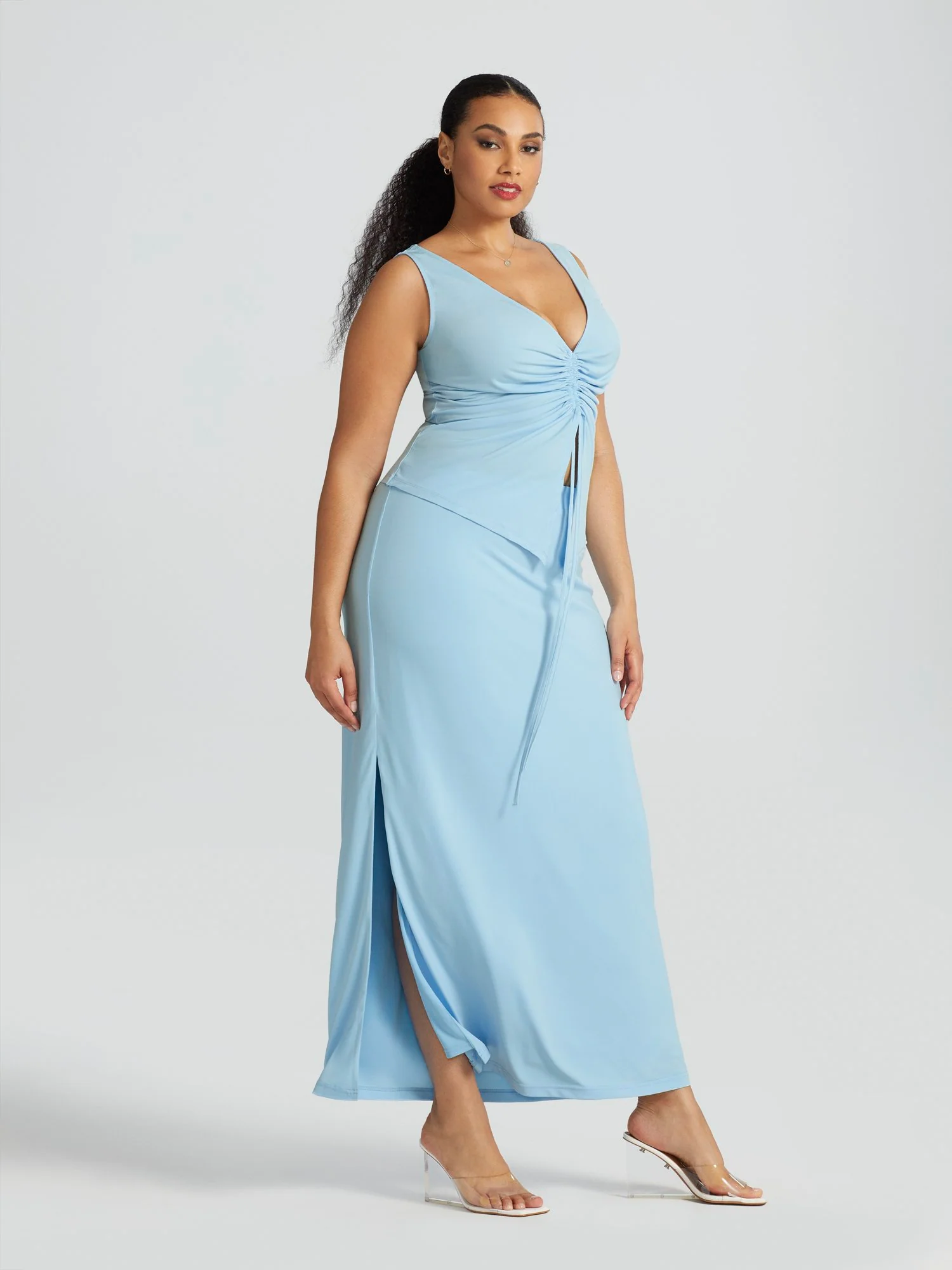 Milia Ruched-Front Top - Image 3