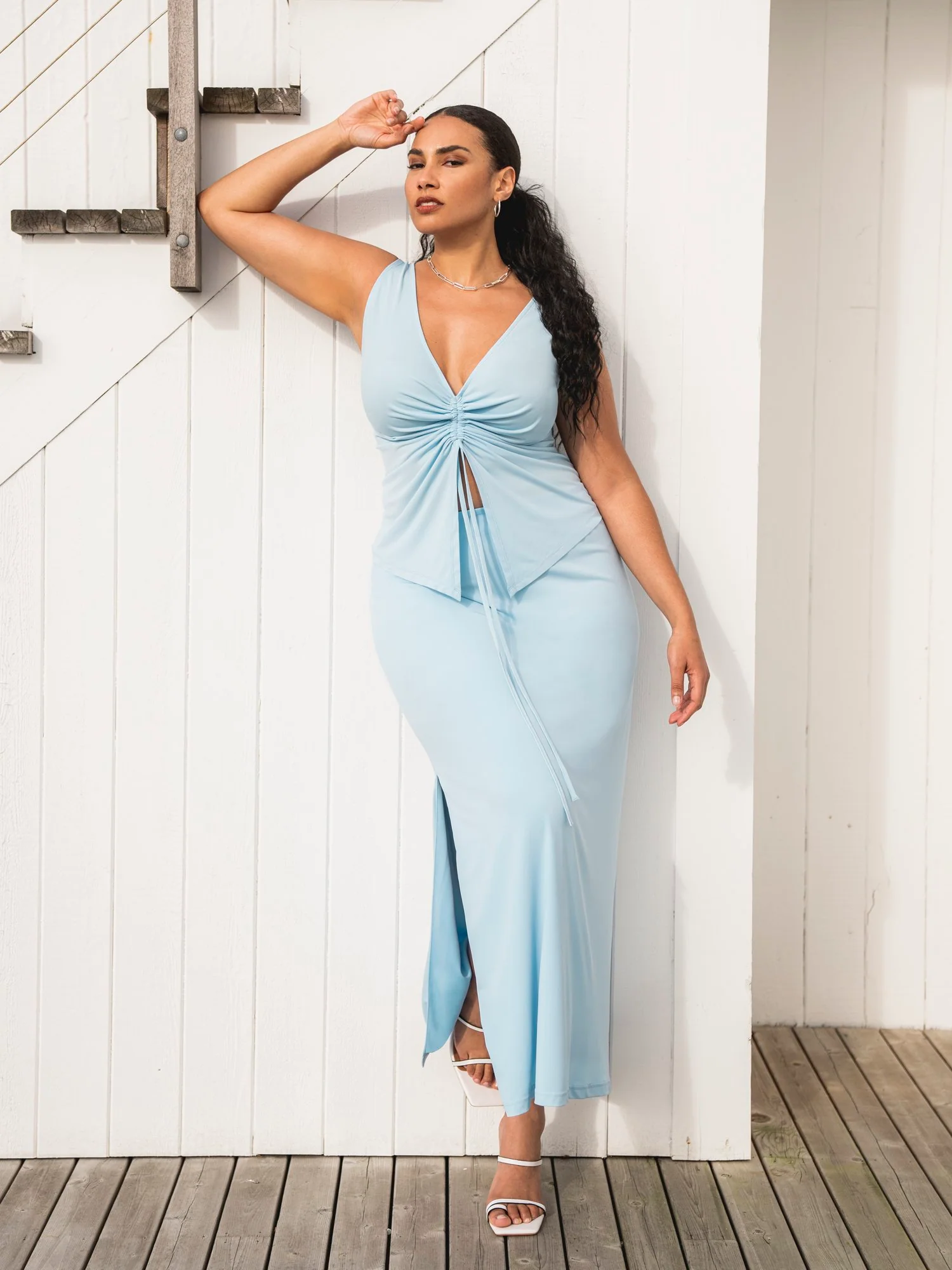Milia Side-Slit Skirt - Image 6