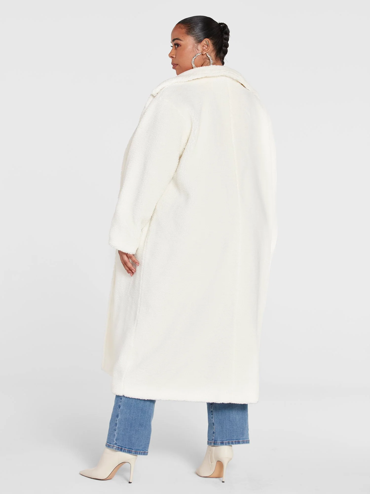 Miranda Teddy Faux-Fur Coat - Image 3