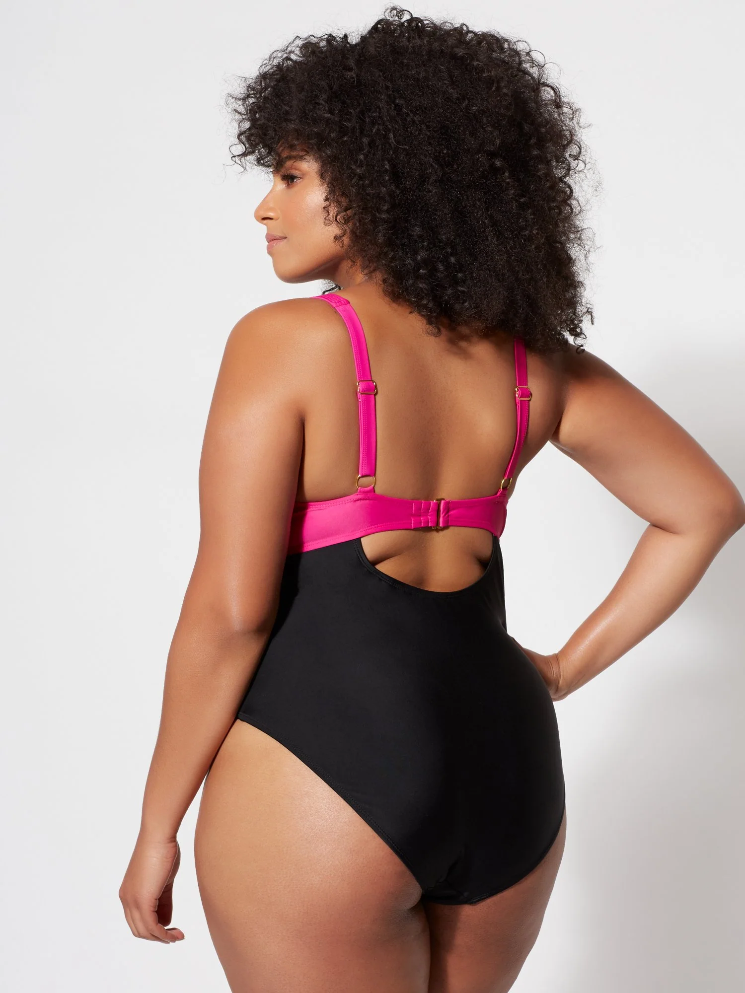 Nadia Colorblock One-Piece Swimsuit - Image 3