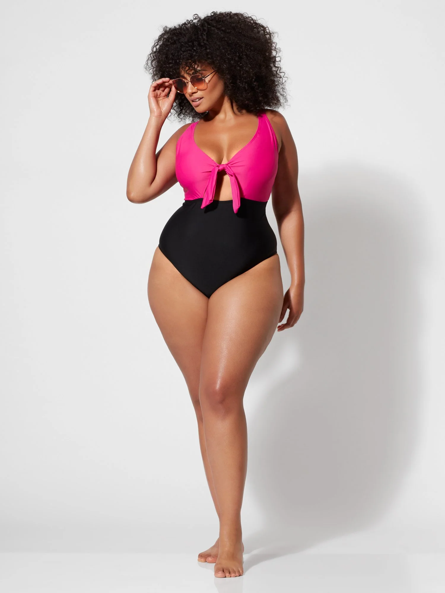 Nadia Colorblock One-Piece Swimsuit - Image 5