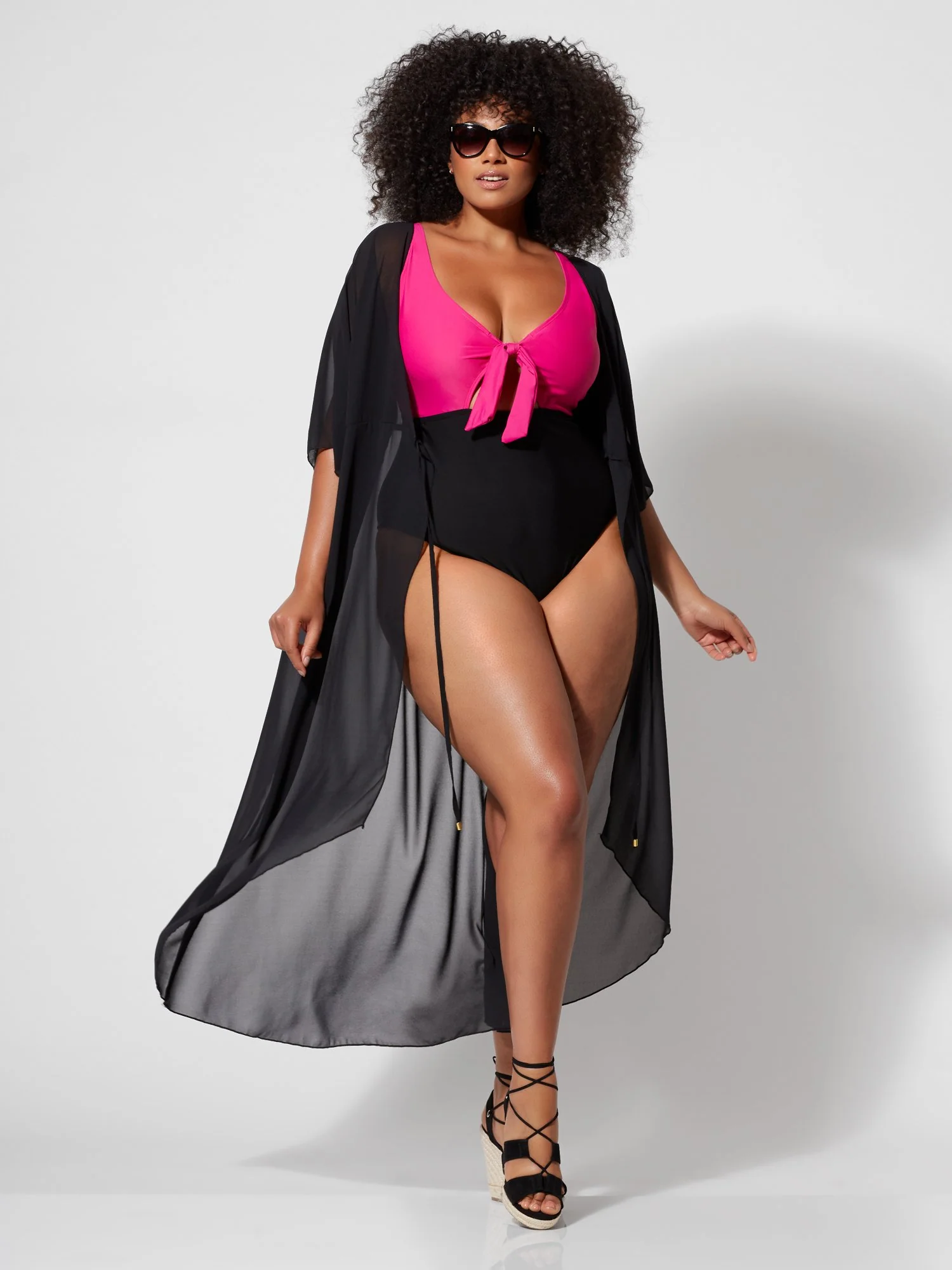 Nadia Colorblock One-Piece Swimsuit - Image 7