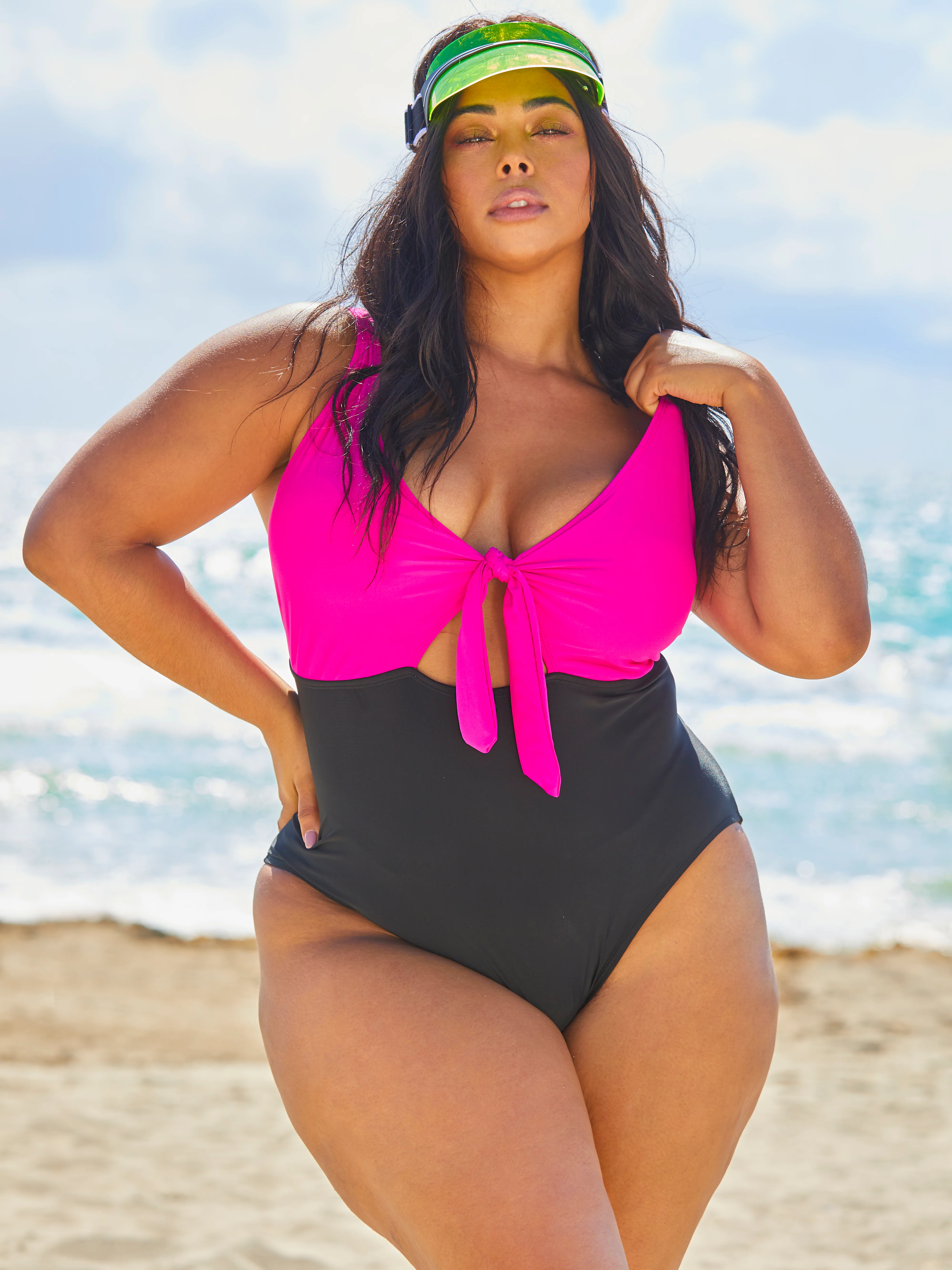 Nadia Colorblock One-Piece Swimsuit - Image 8