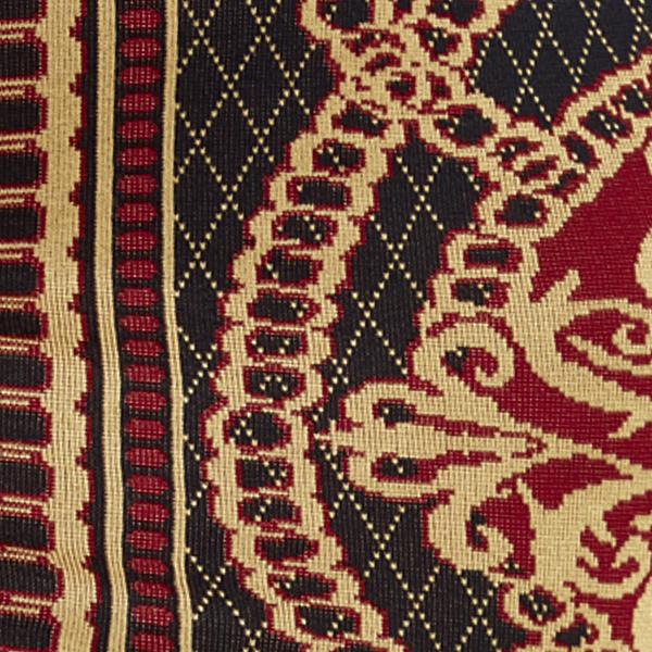 Nadine Chain Scroll Print Sweater Skirt - Image 9