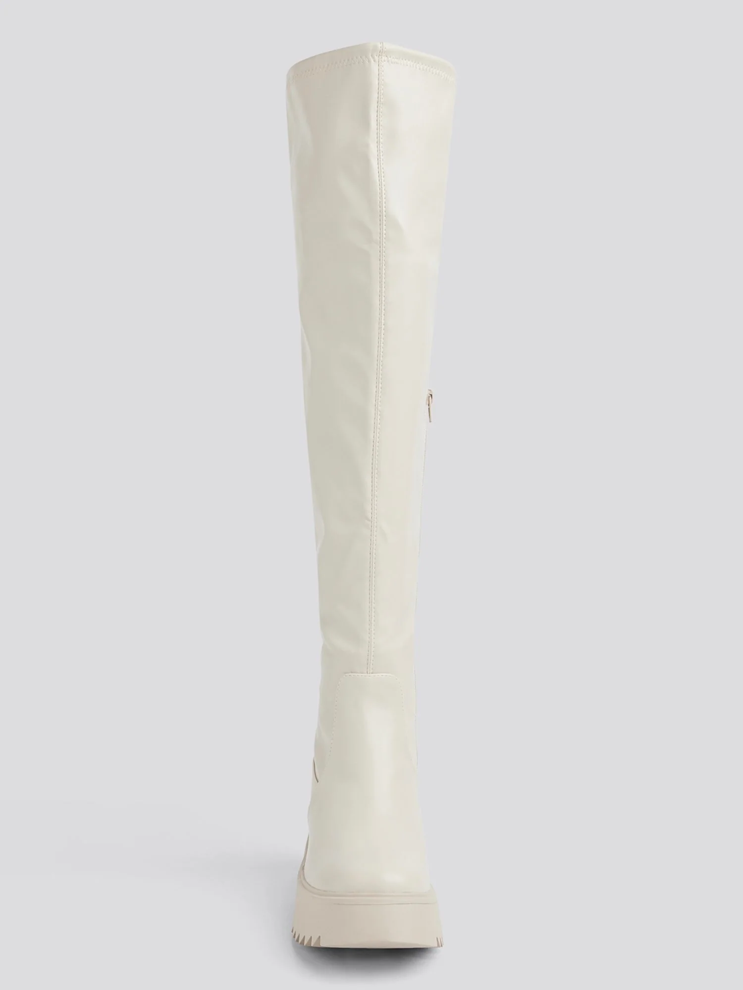 Nadine Wide Calf Over-The-Knee Lug Sole Boots - Image 11