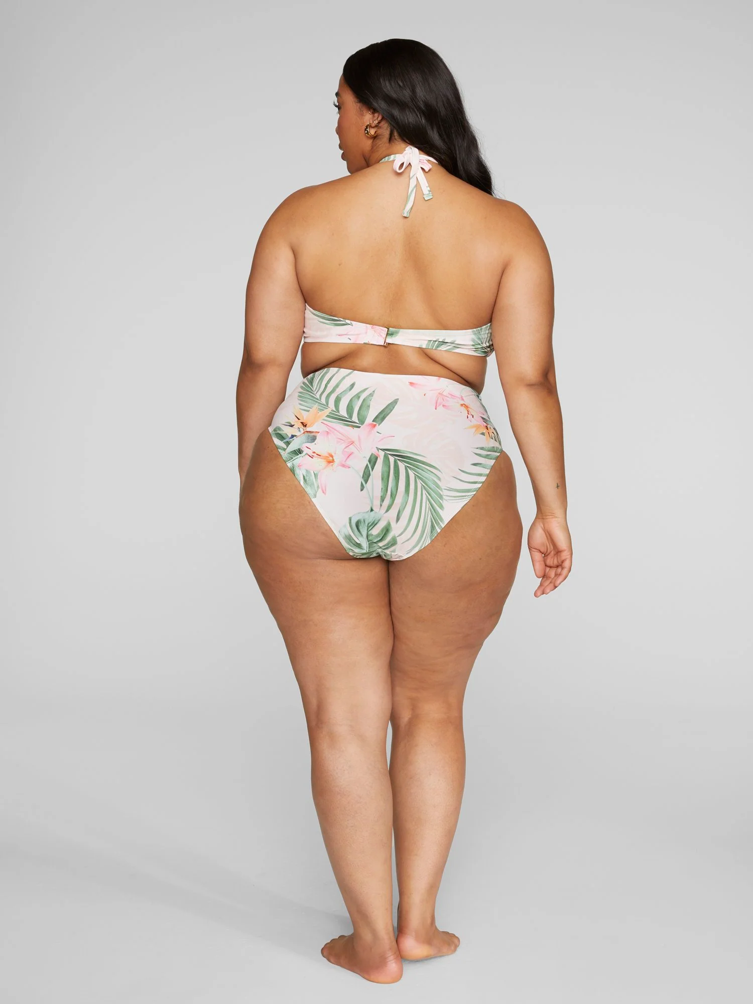 Nani Halter Tropical Print Bikini Top - Image 8