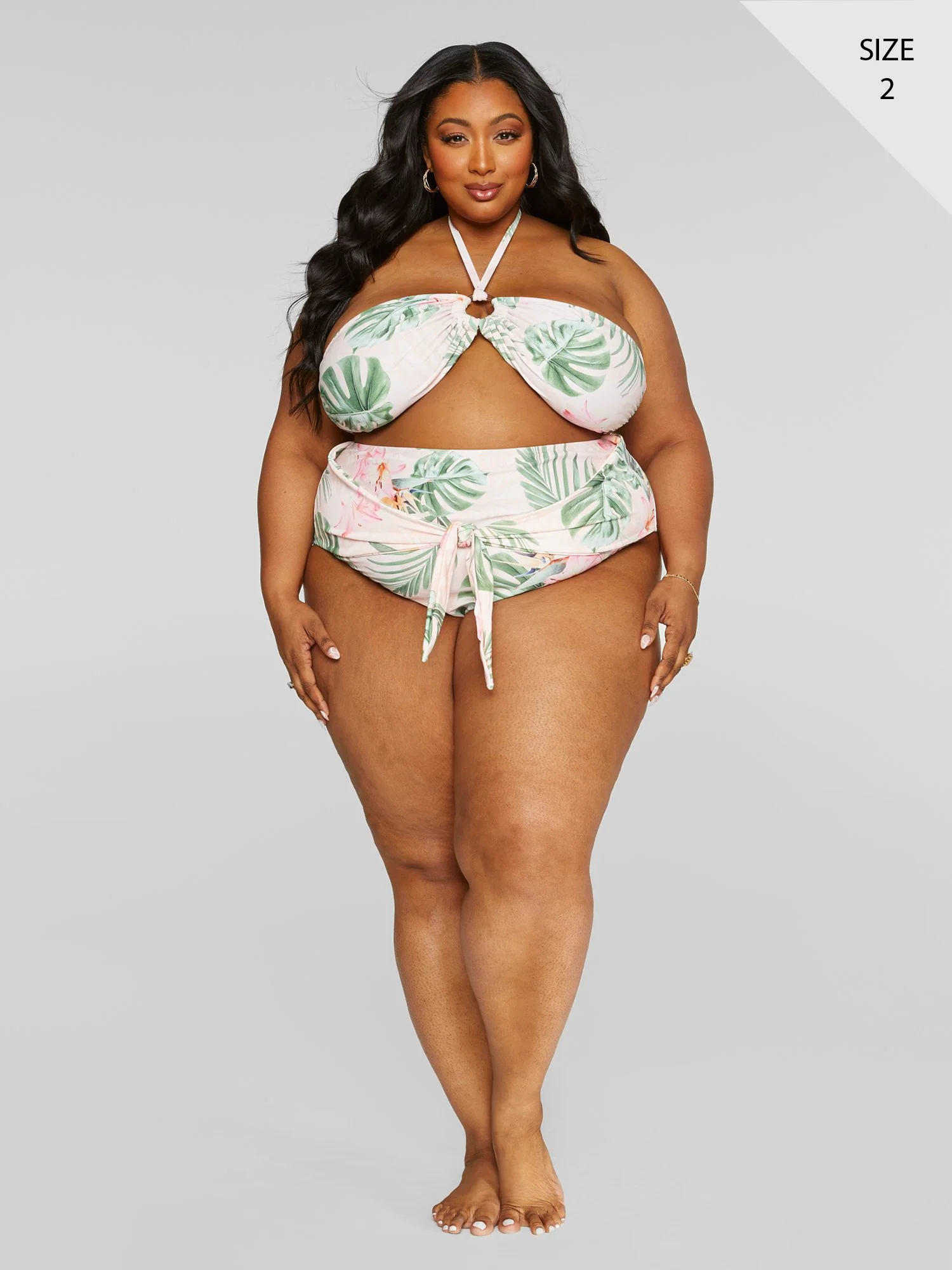 Nani Tropical Print Swim Brief - Image 5