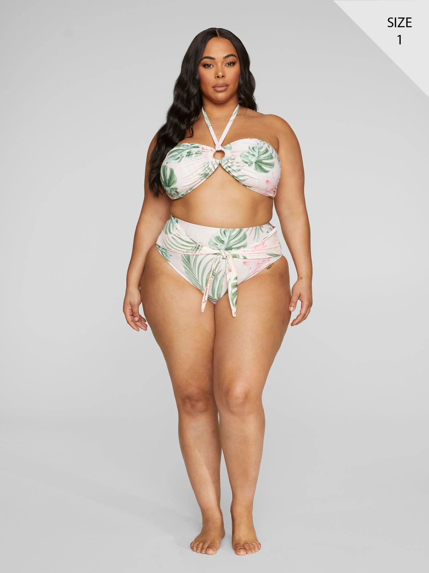 Nani Tropical Print Swim Brief - Image 7