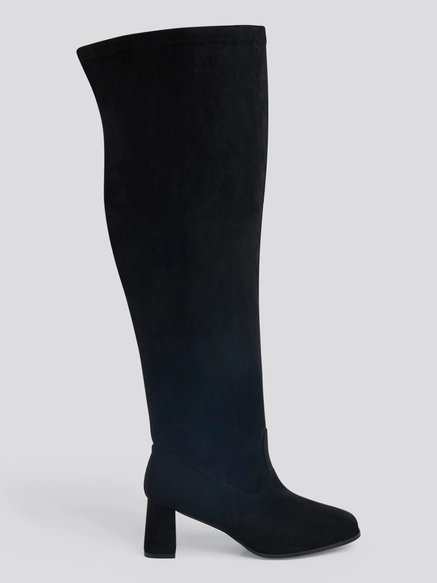 Natalia Over-The-Knee Wide Calf Suede Boots - Image 2