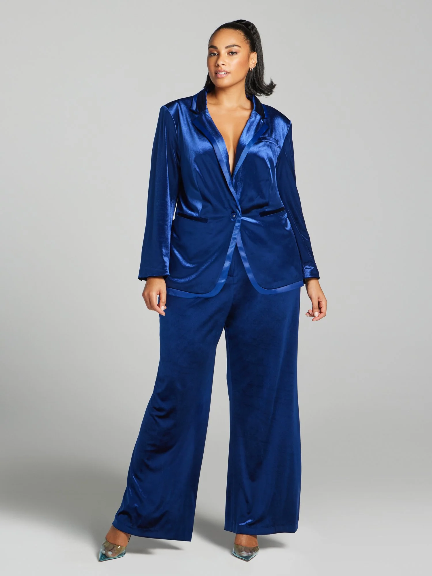 Neve Velvet Blazer - Image 2