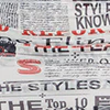 Newspaper Print Mesh Top - Image 6