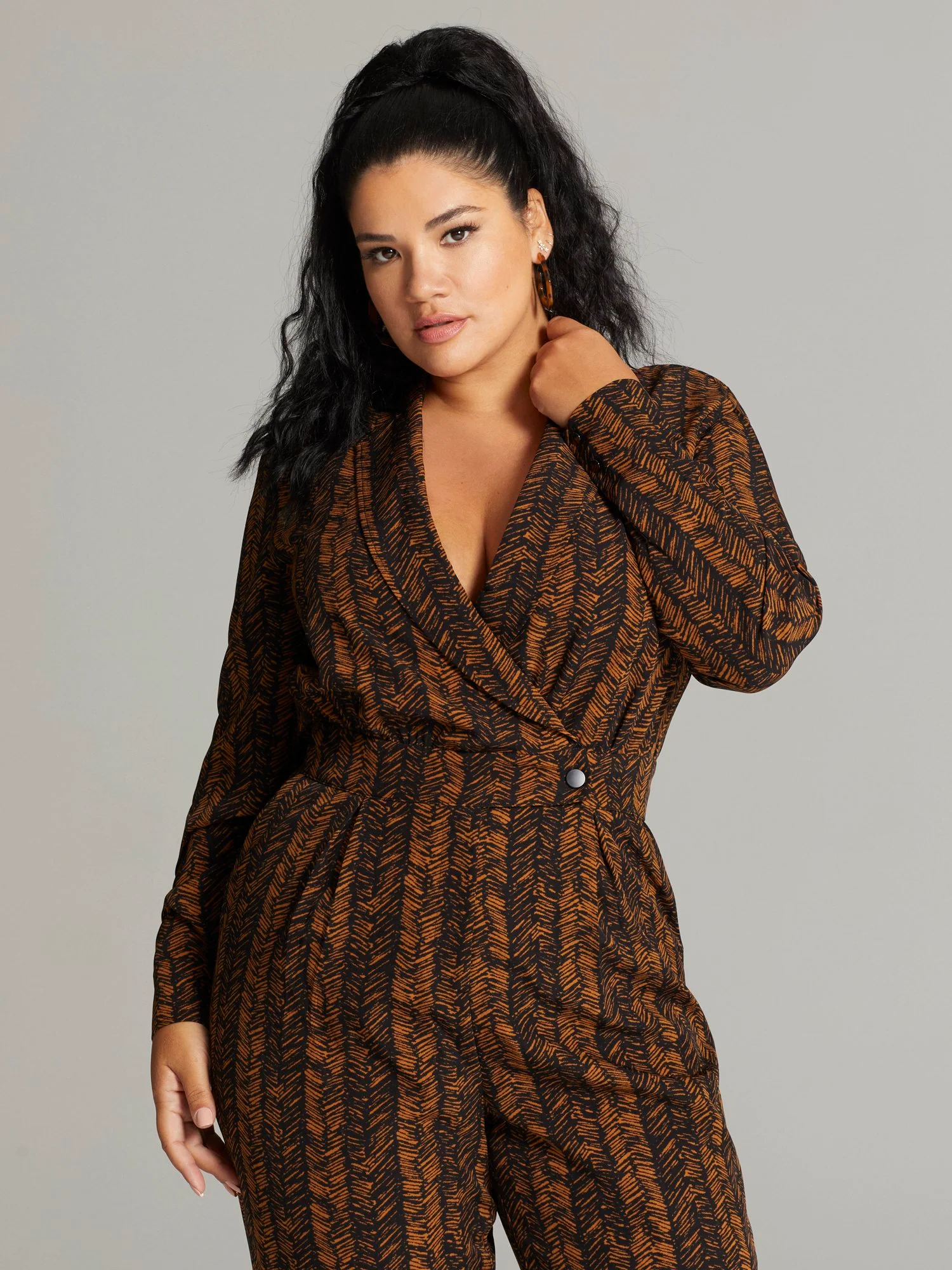 Nouria Belted Tailored Jumpsuit - Image 3
