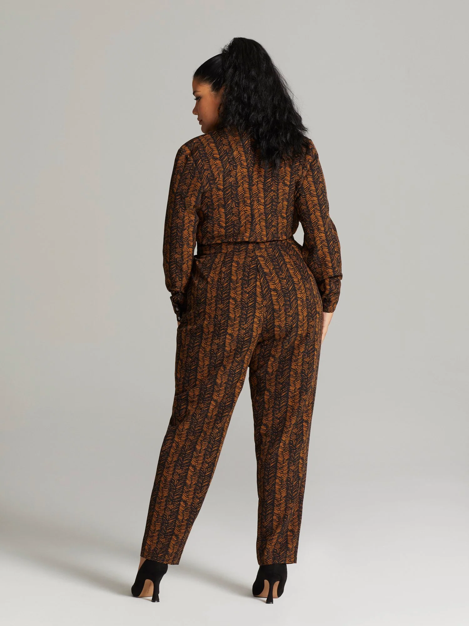 Nouria Belted Tailored Jumpsuit - Image 4
