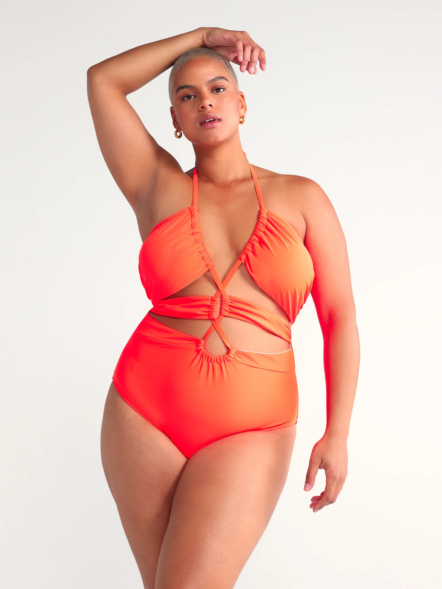 Nyla Halter One-Piece Swimsuit