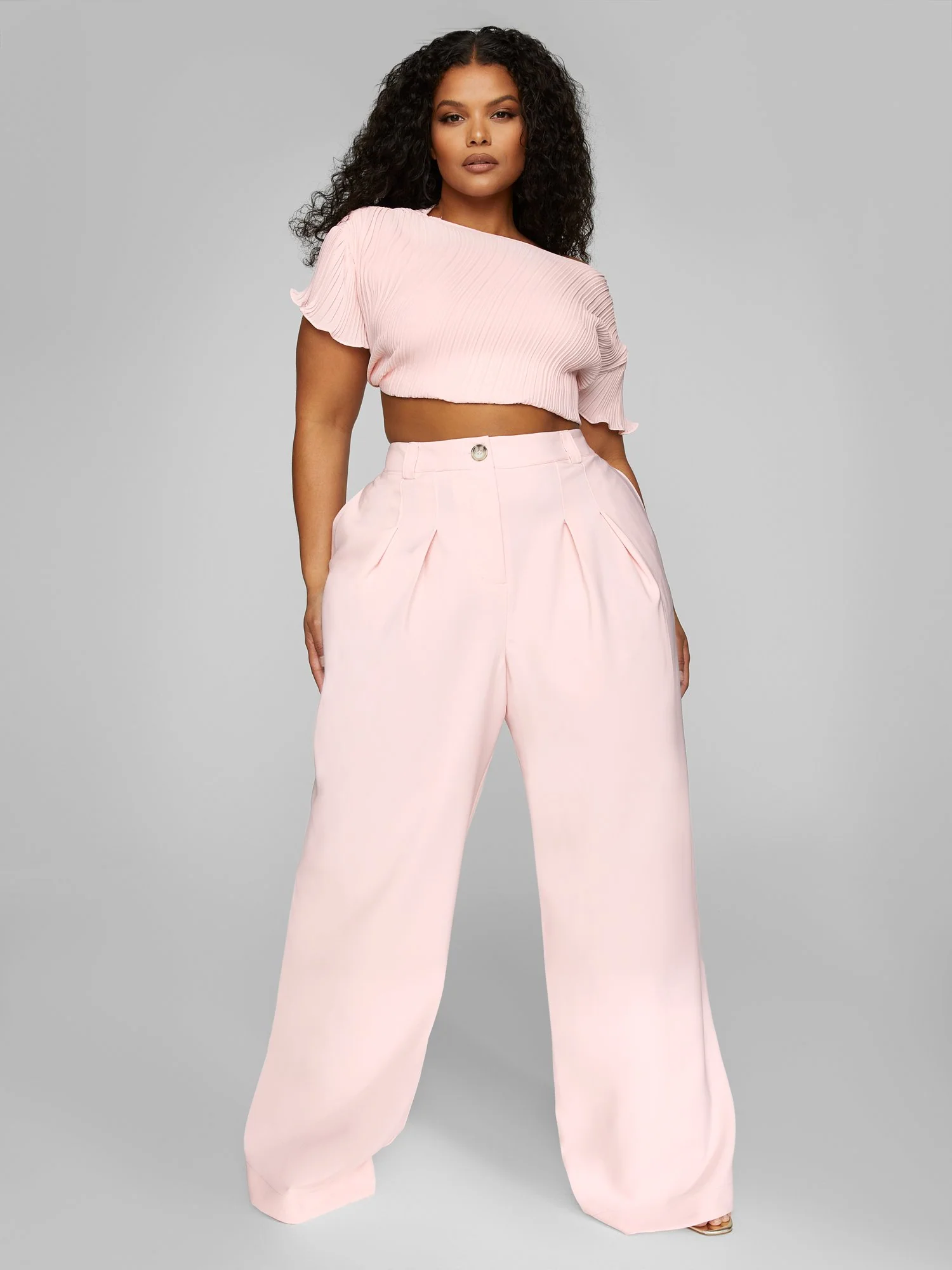 Odette Pleated Trousers - Leslie Sidora x FTF - Image 2