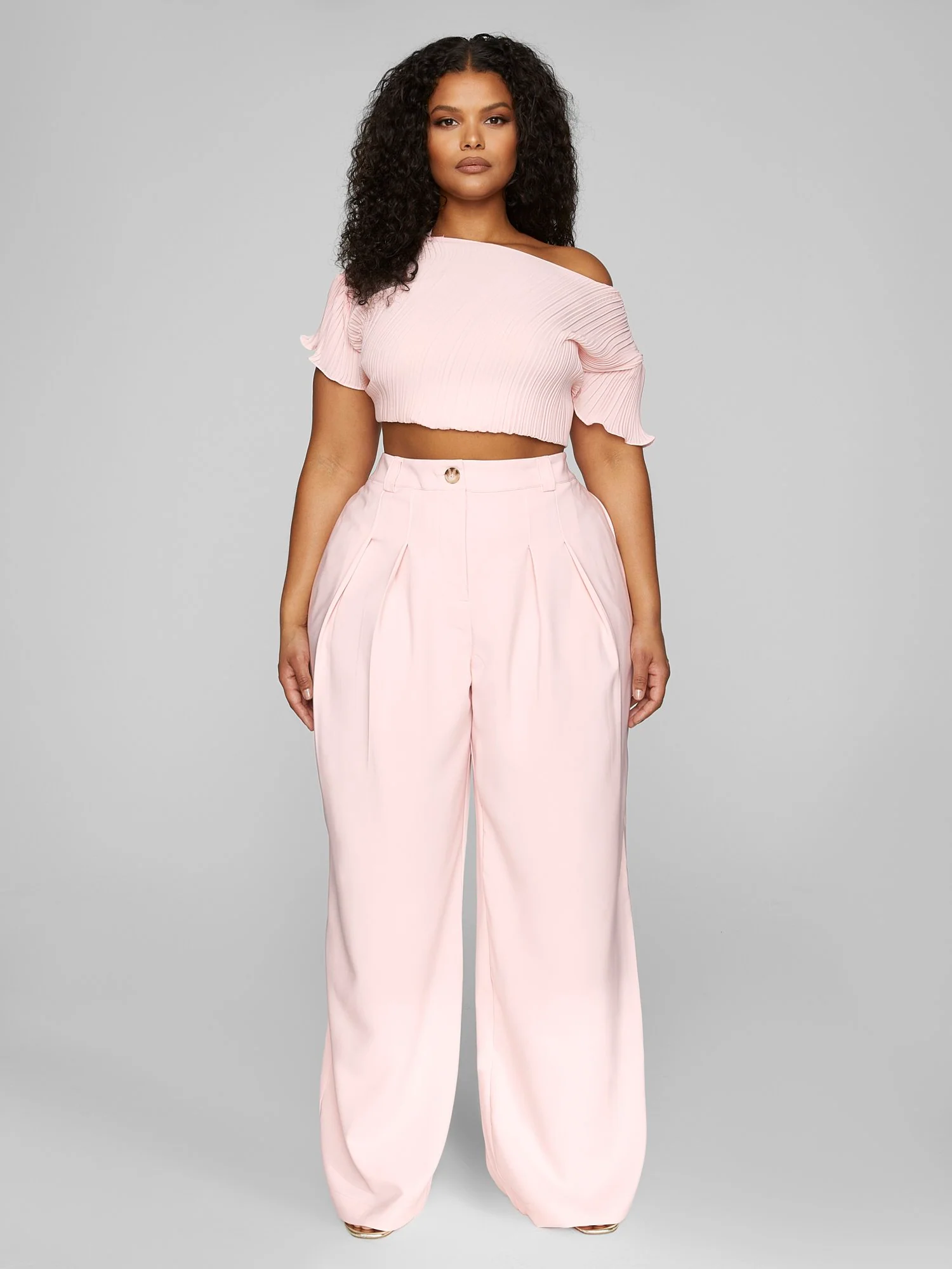 Odette Pleated Trousers - Leslie Sidora x FTF - Image 3