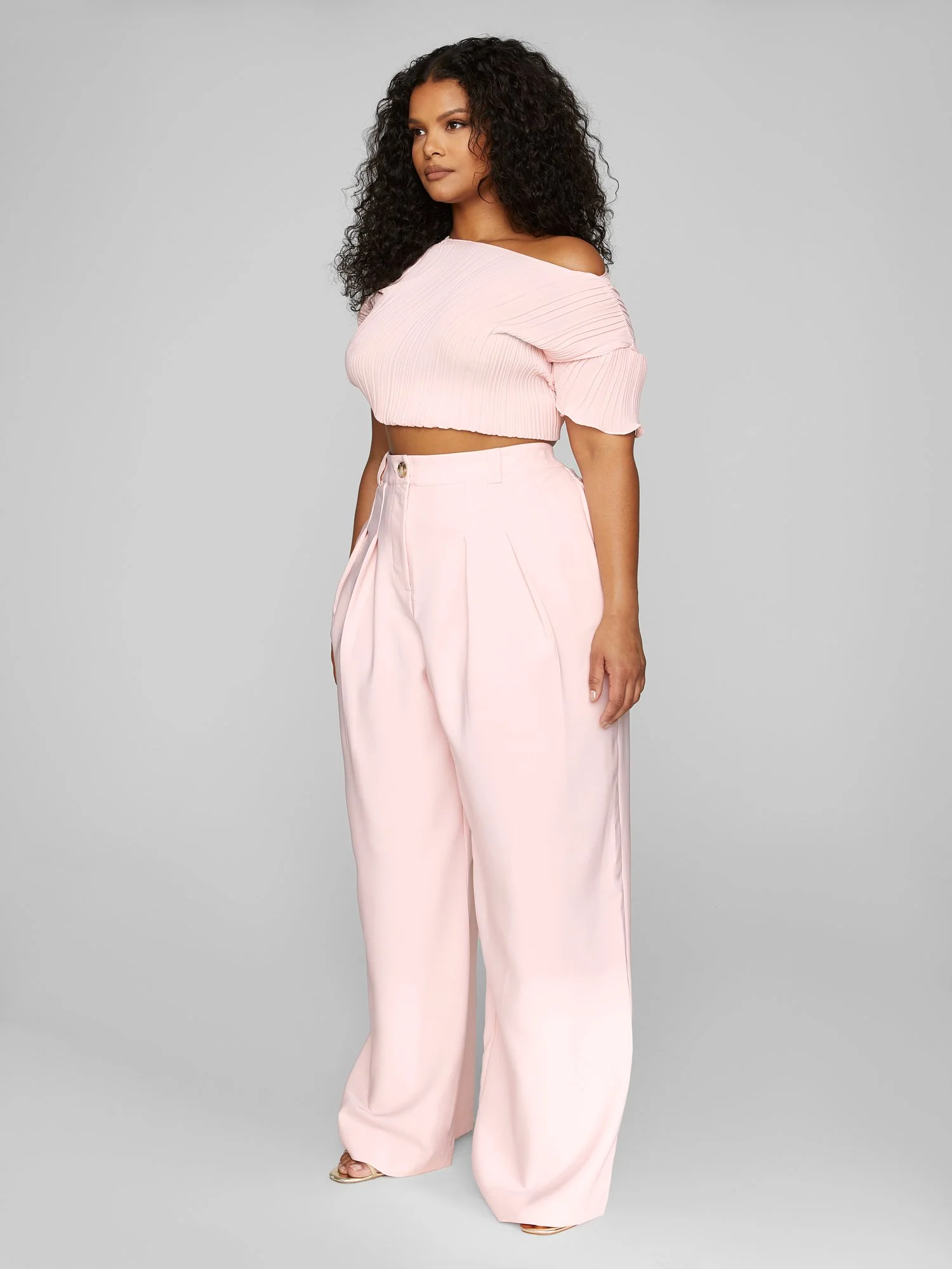 Odette Pleated Trousers - Leslie Sidora x FTF - Image 4
